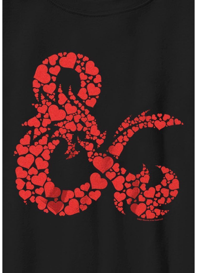 Dnd Heartfill Graphic T-Shirt