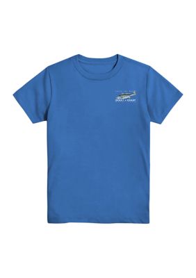 Ocean + Coast® Toddler Boys Short Sleeve Fishing Shirt