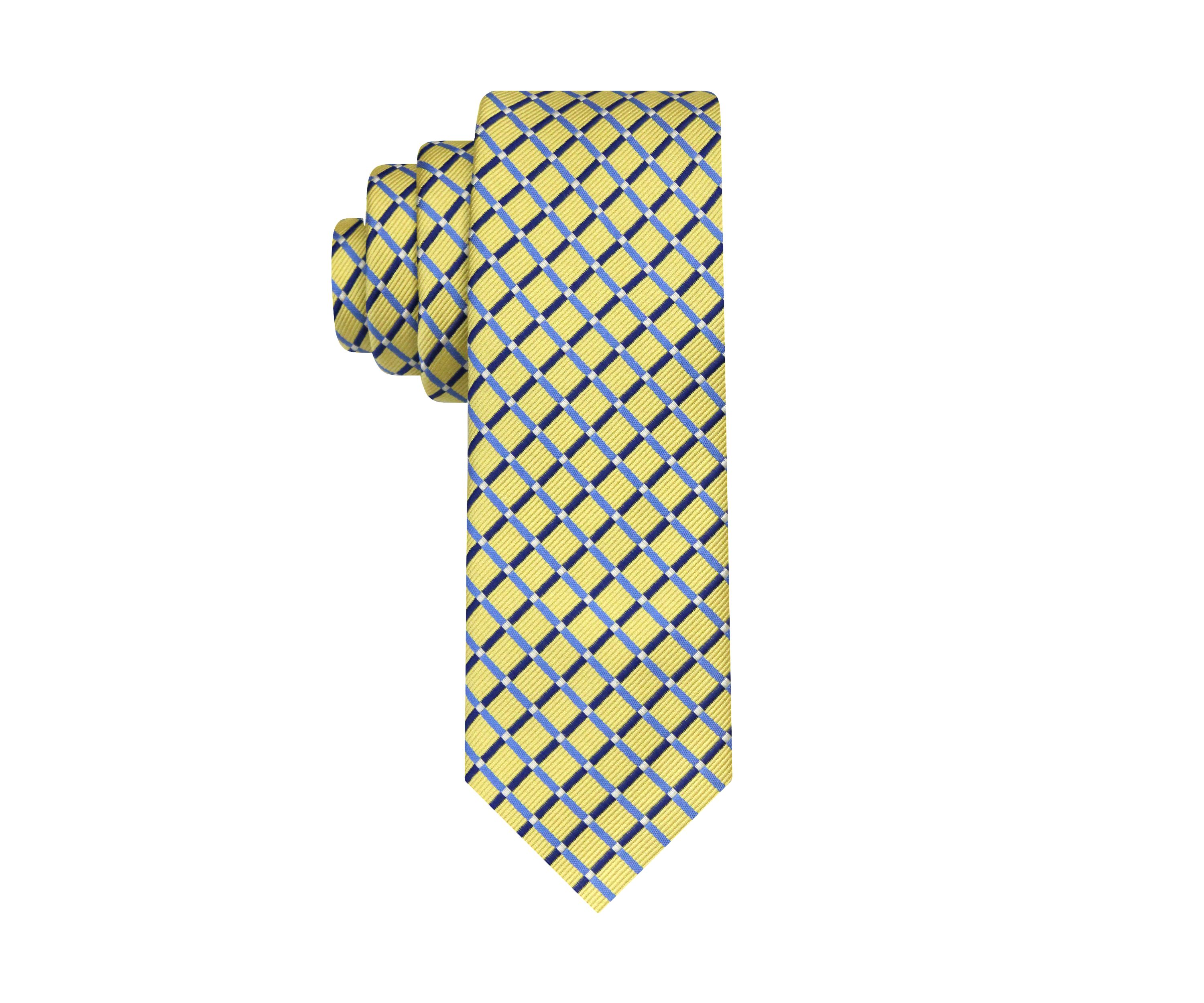 Boys Tight Grid Tie