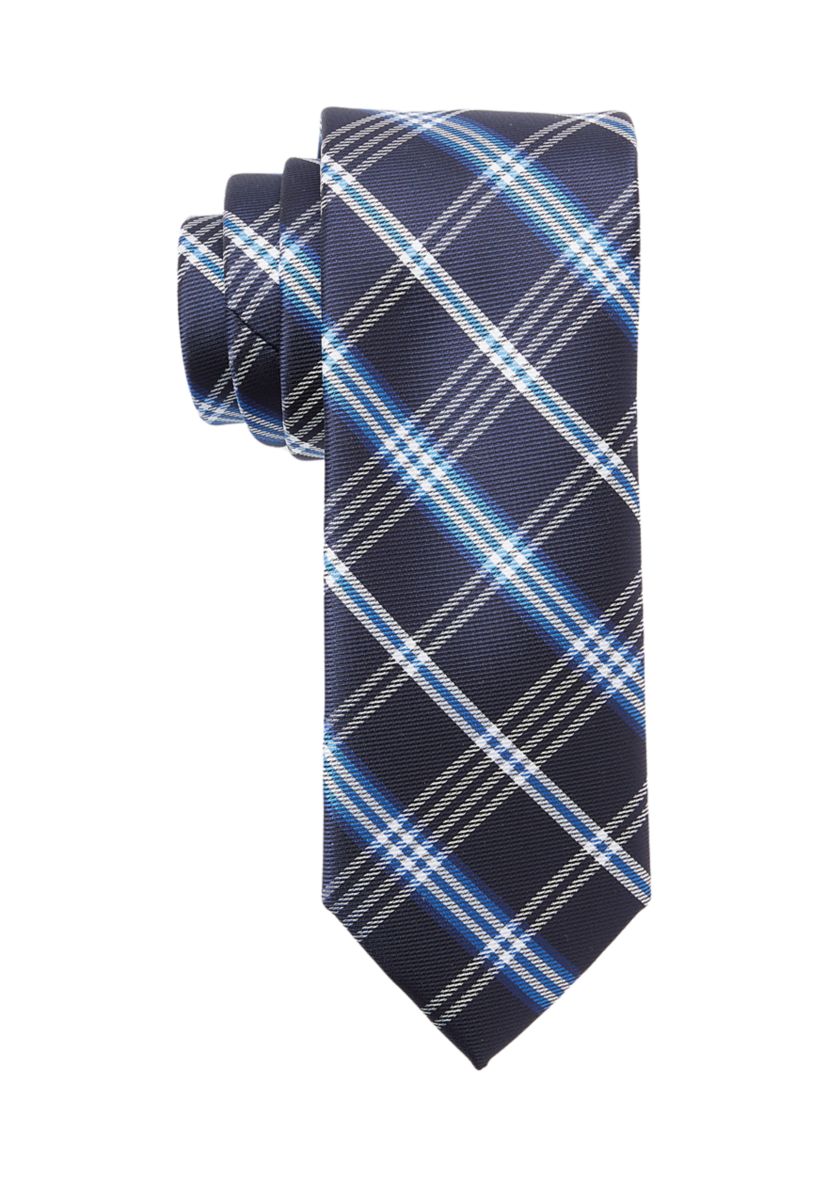 Boys Plaid Tie