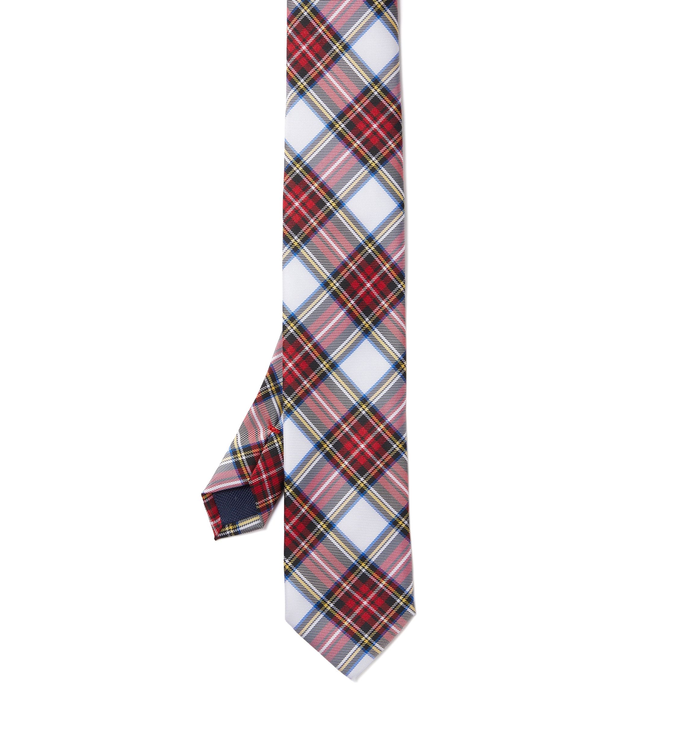 Boys Holiday Plaid Tie