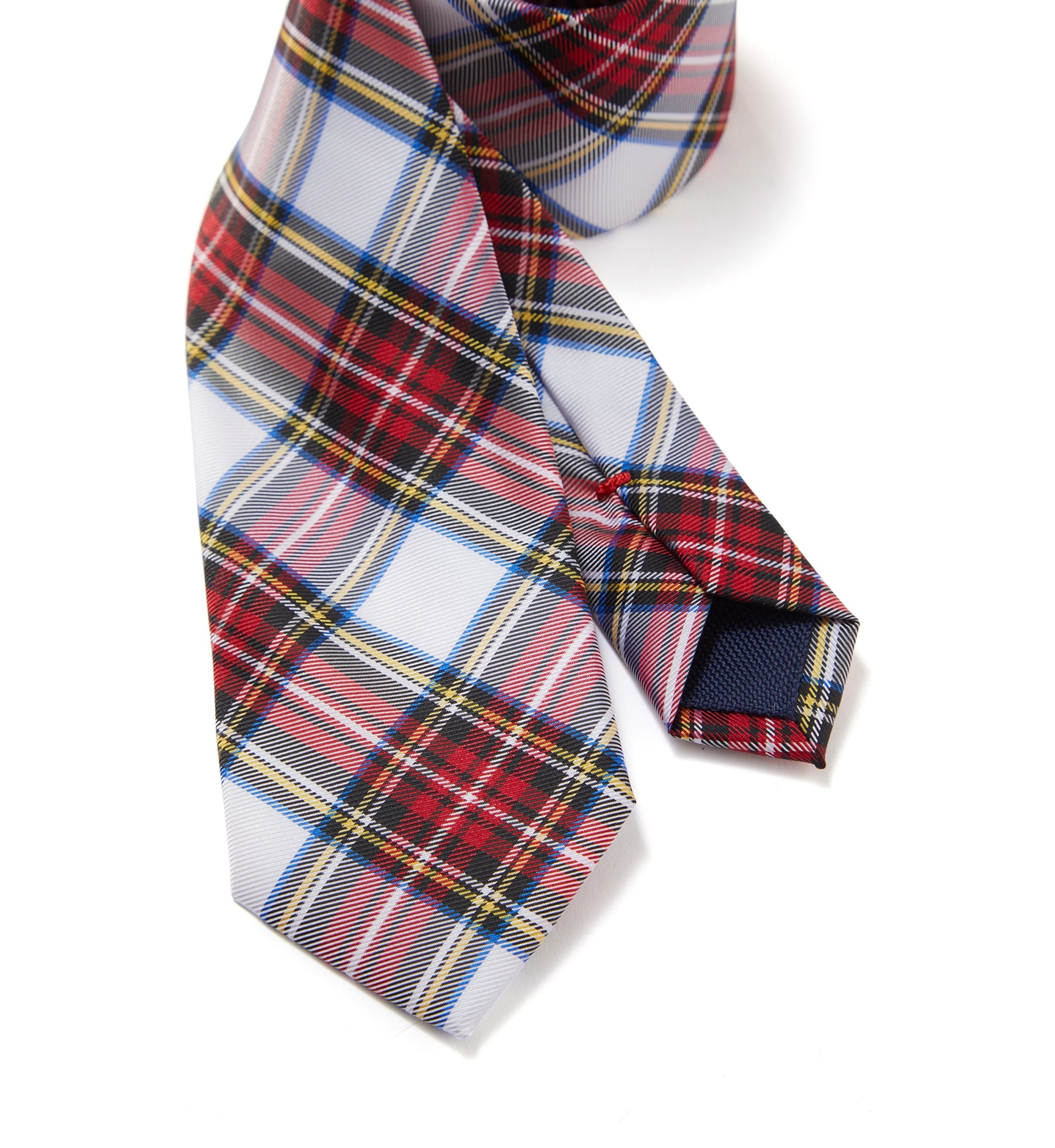 Boys Holiday Plaid Tie