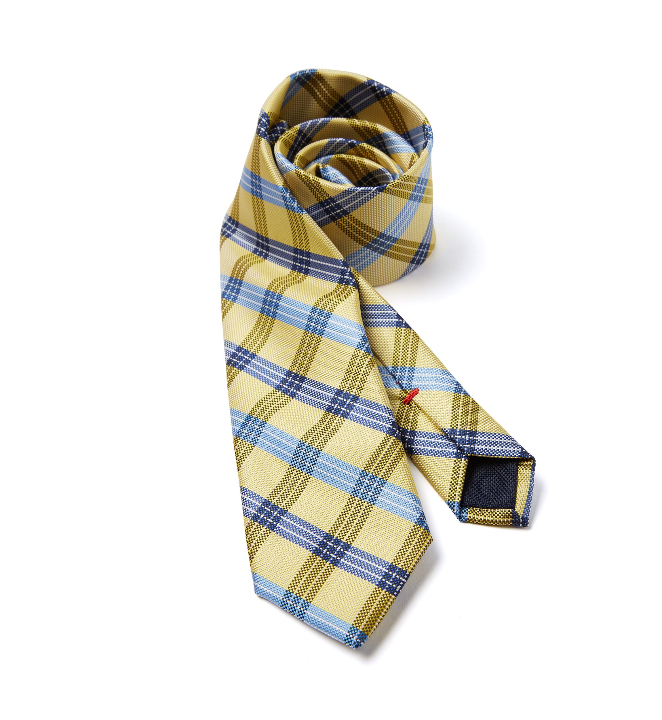 Boys Classic Plaid Tie