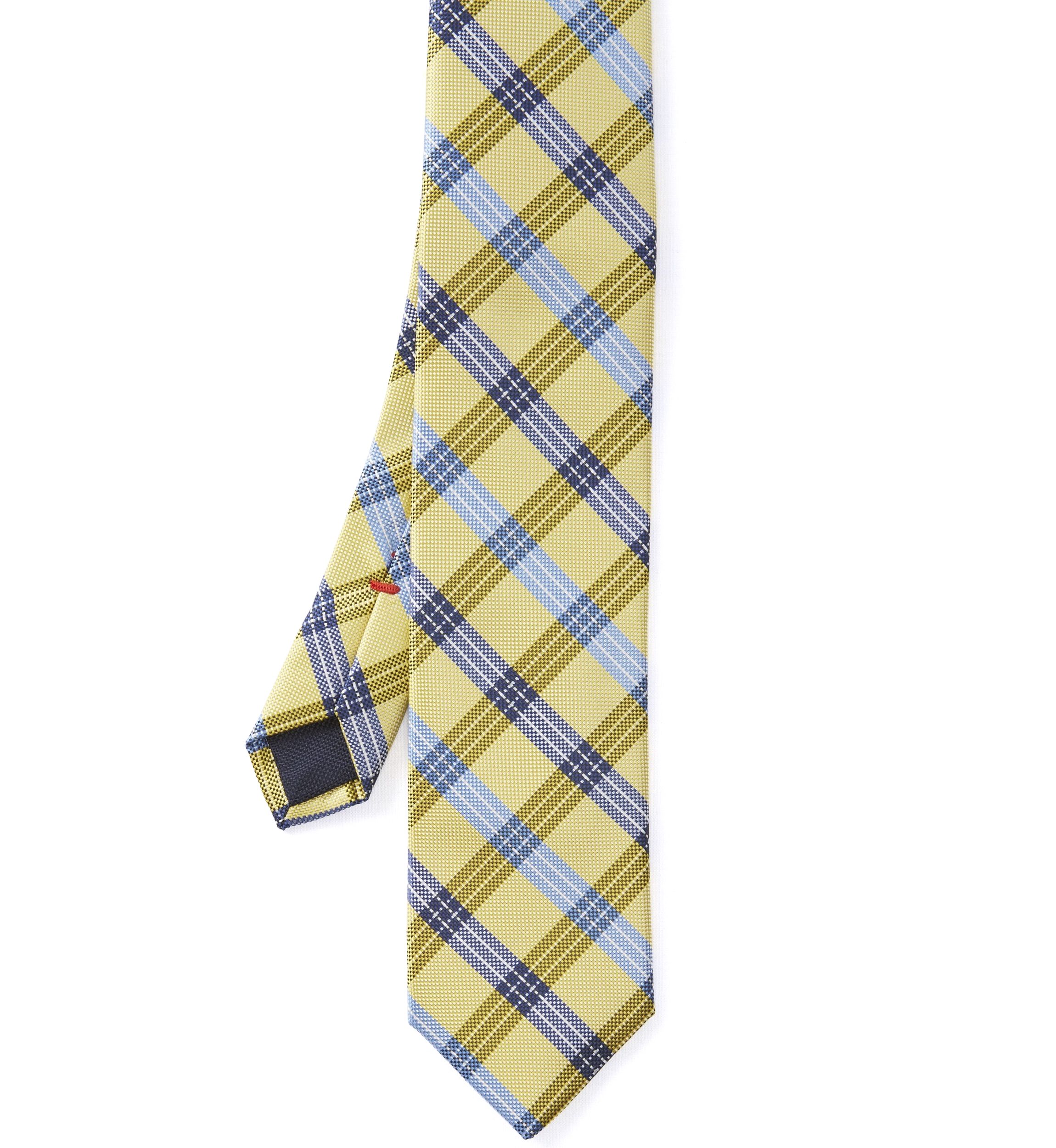 Boys Classic Plaid Tie