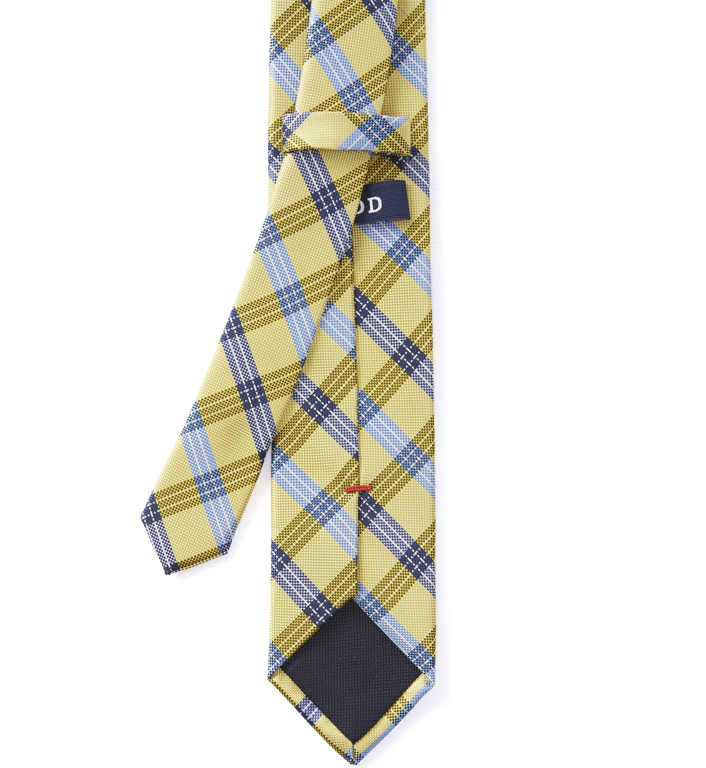 Boys Classic Plaid Tie