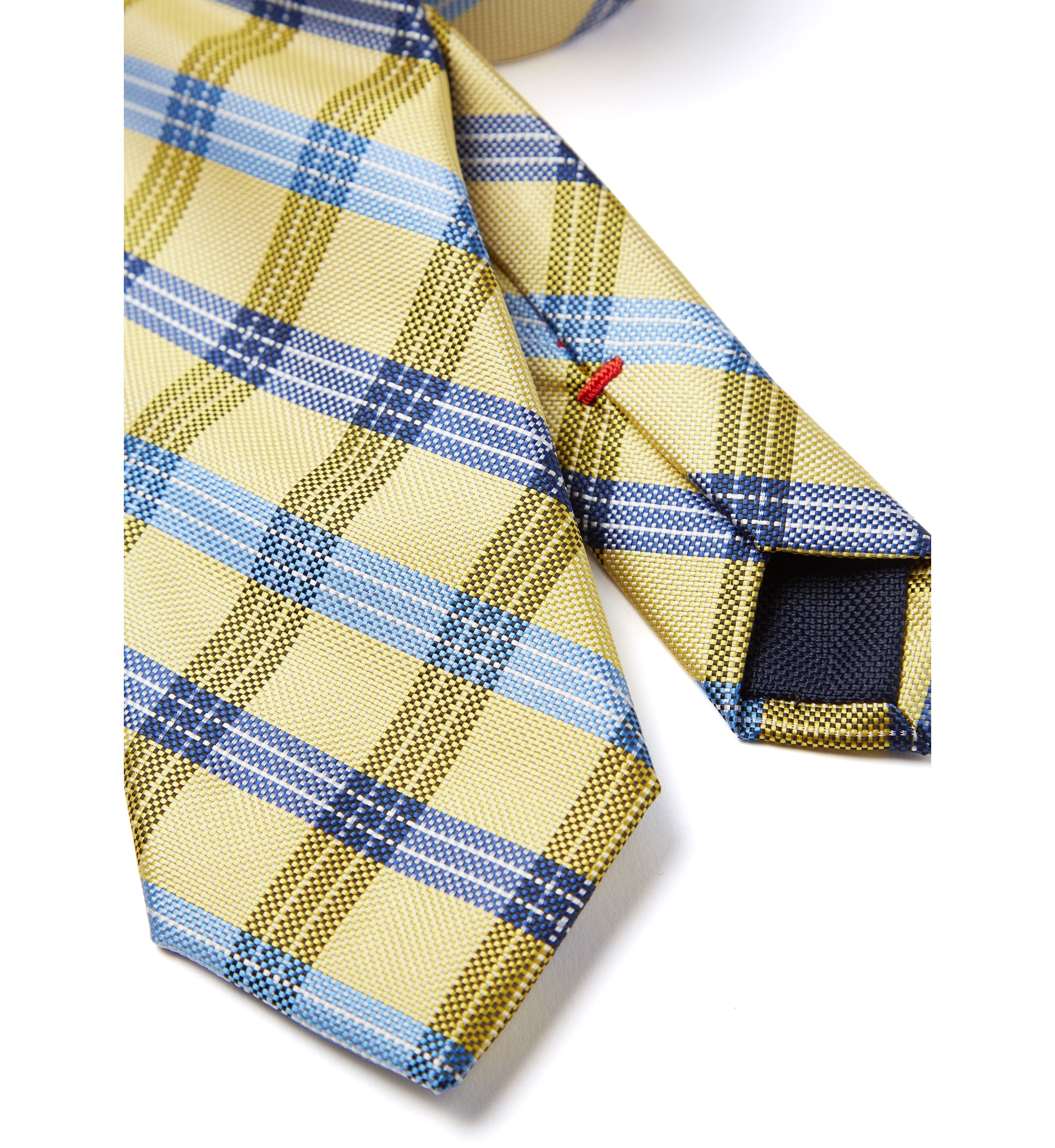 Boys Classic Plaid Tie