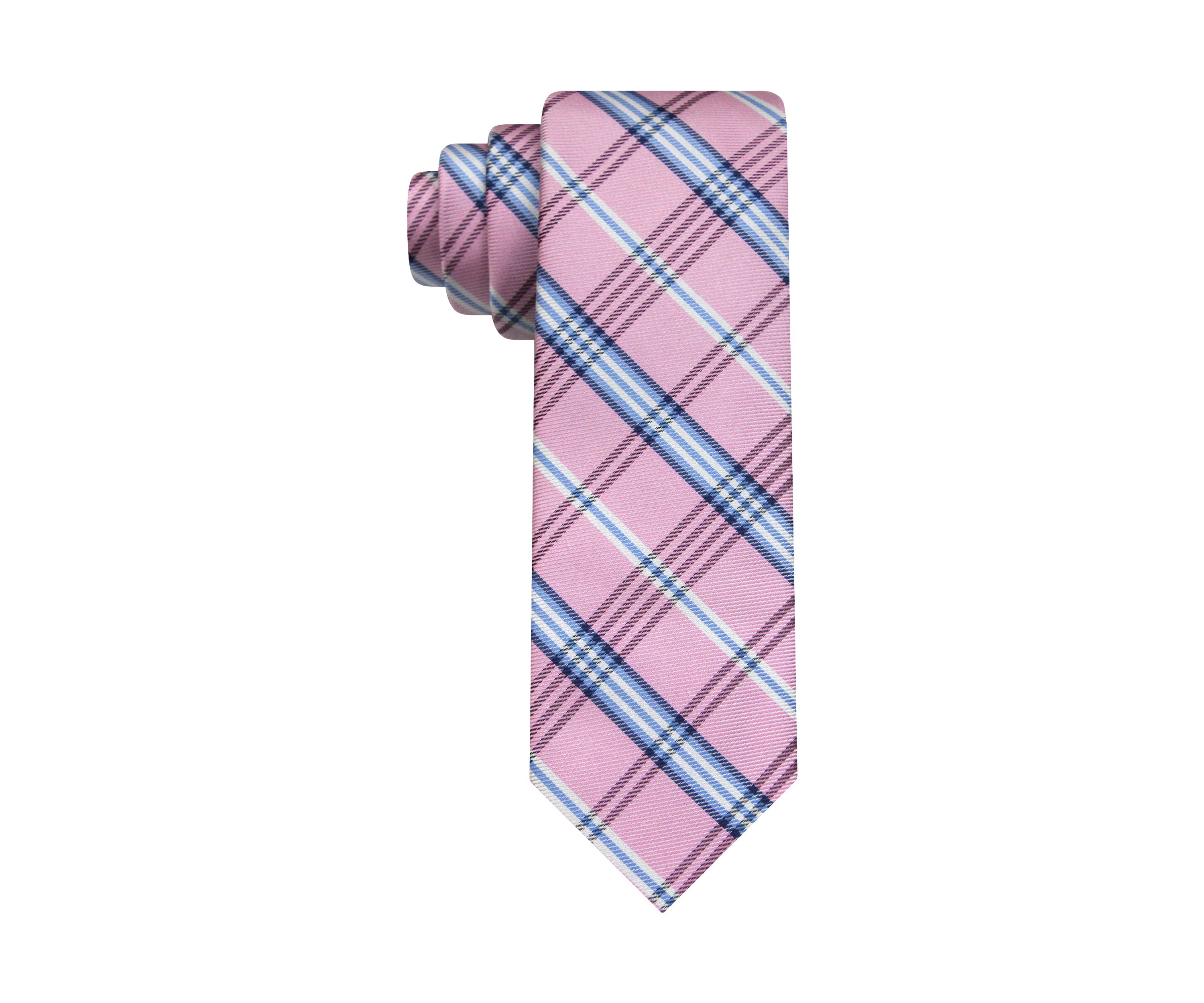 Boys Colorful Classic Plaid Tie