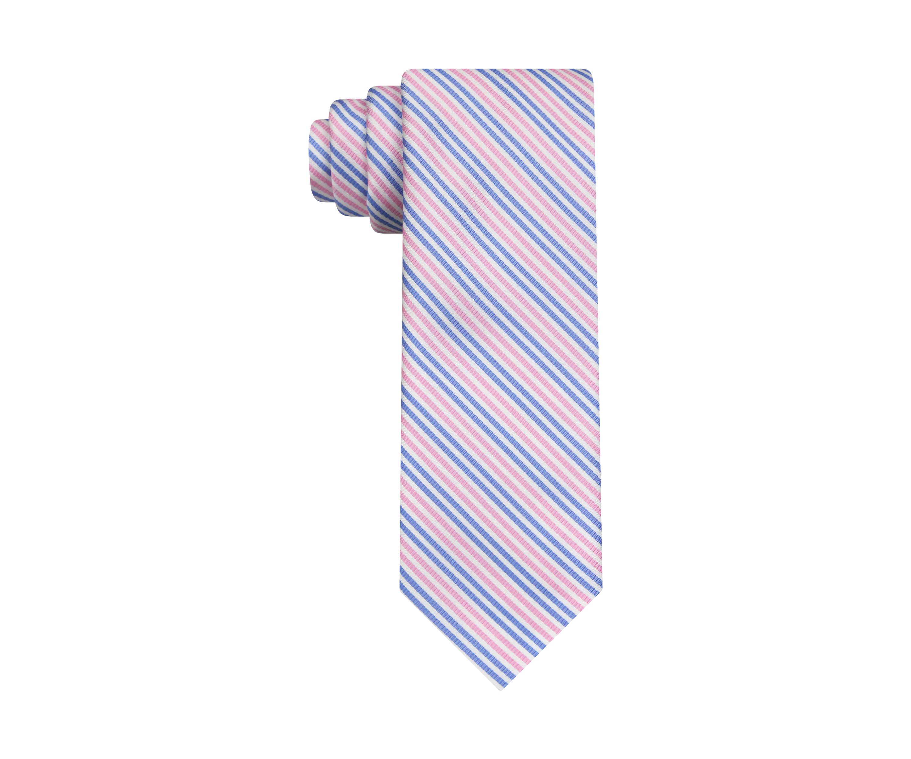Boys Colorful Seersucker Tie 