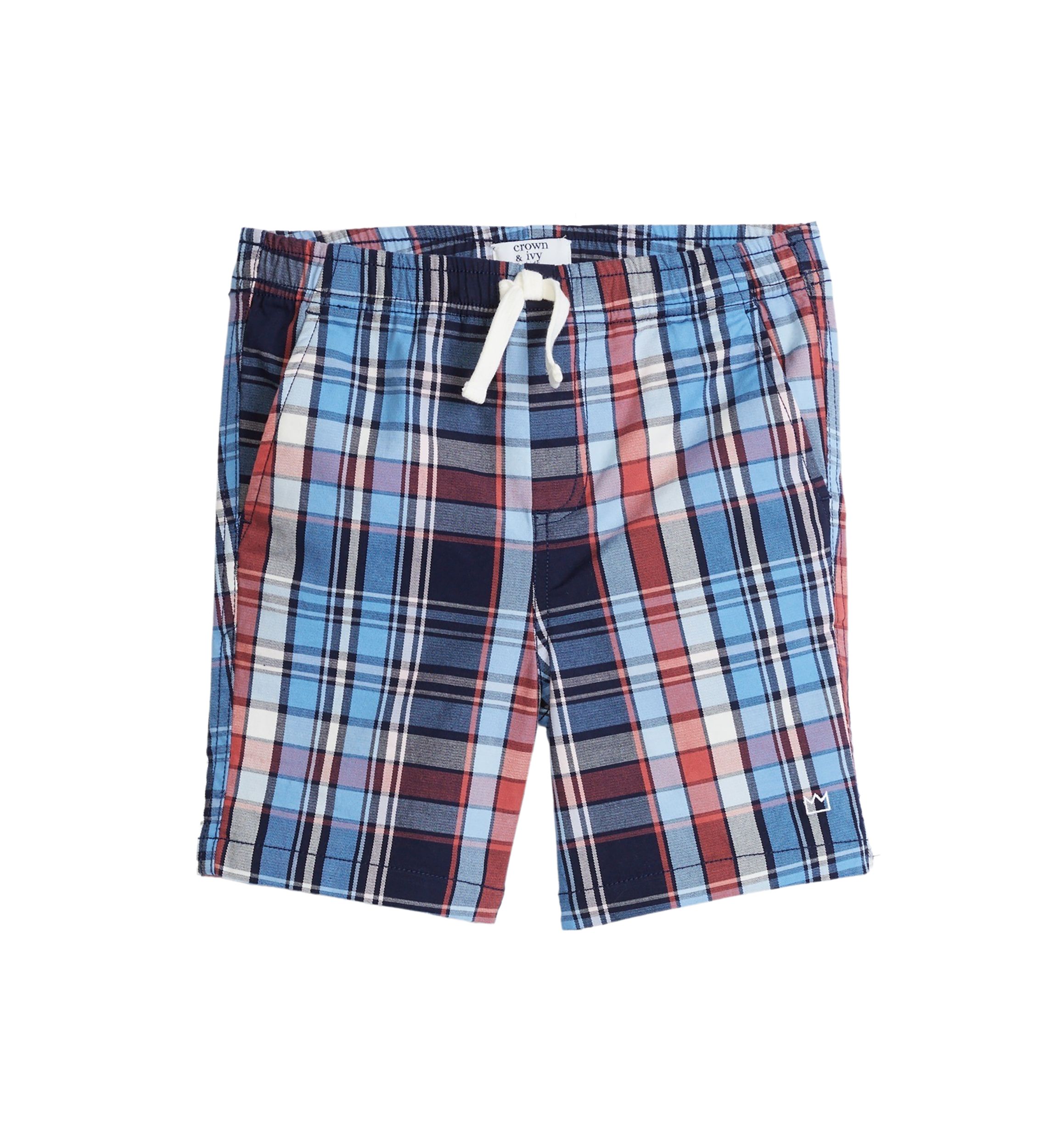 Boys 4-7 Plaid Shorts