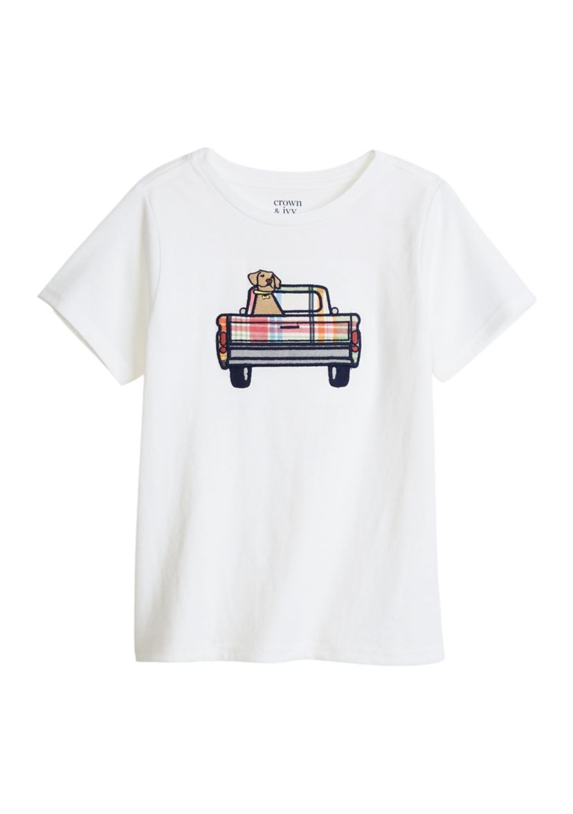Boys 4-7 Truck Short Sleeve Graphic T-Shirt