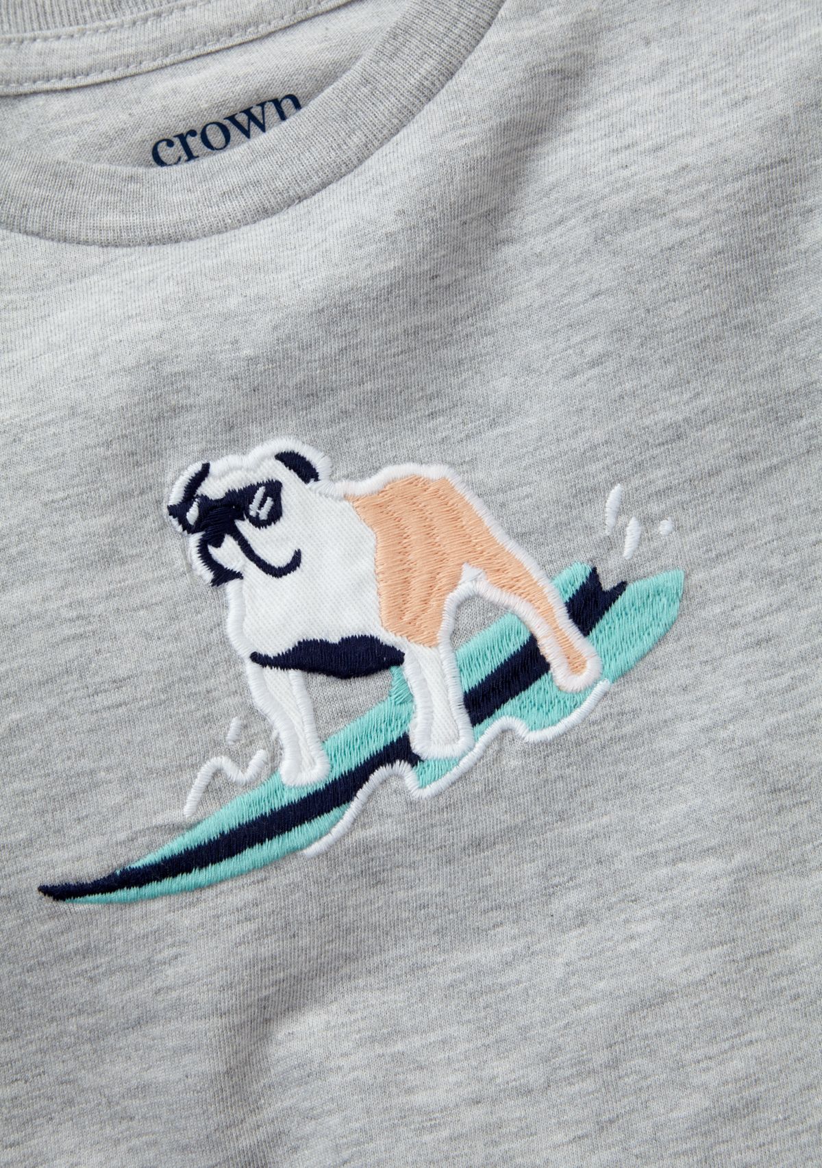 Boys 4-7 Short Sleeve Applique Graphic T-Shirt 