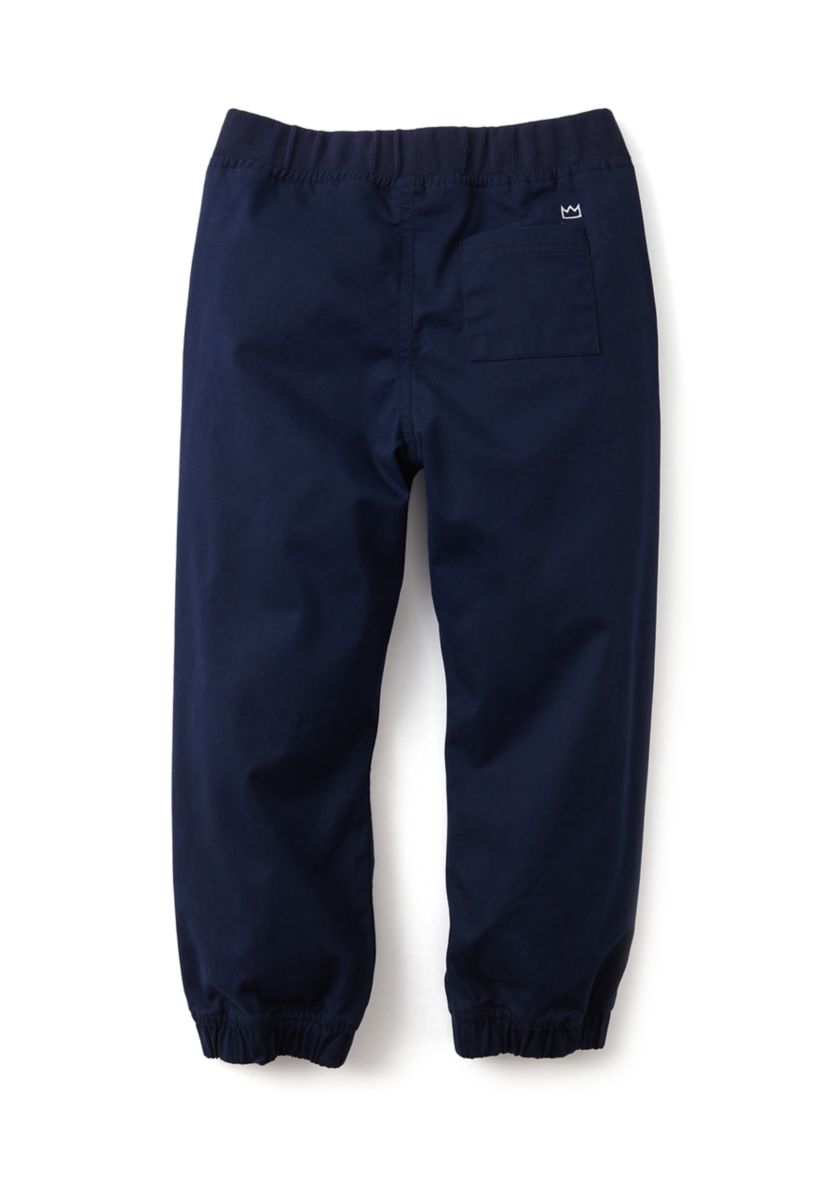 Boys 4-7 Twill Jogger Pants