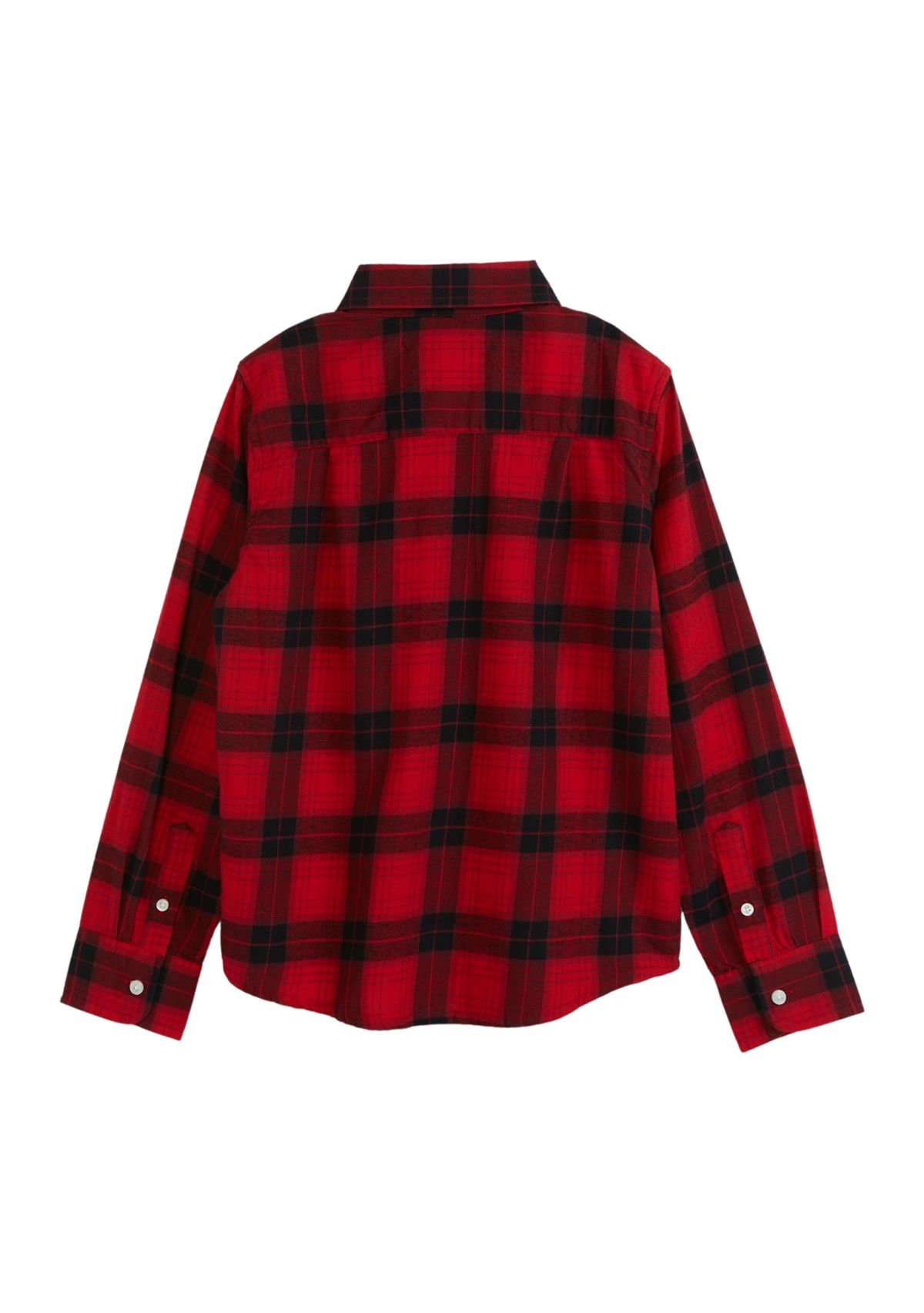 Boys 4-7 Twill Button Down Shirt