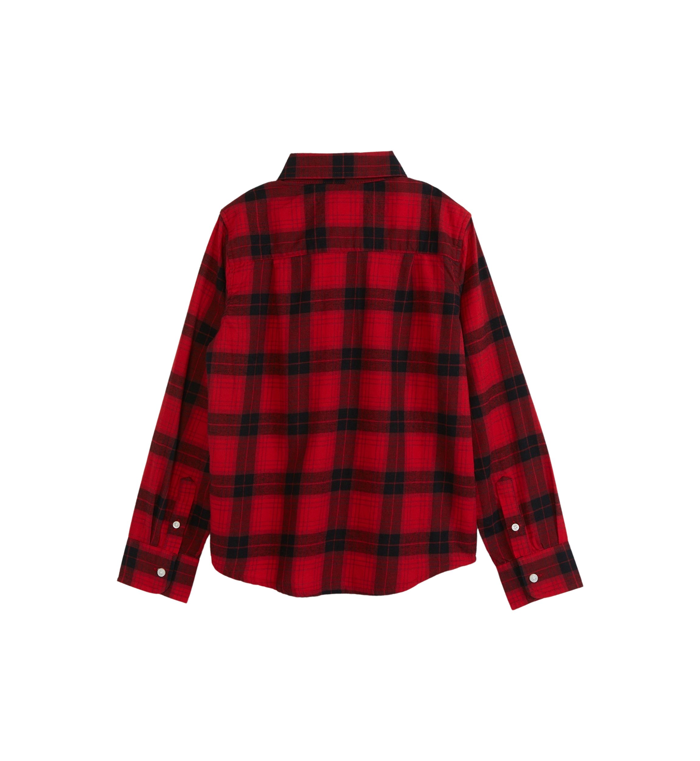 Boys 4-7 Twill Button Down Shirt