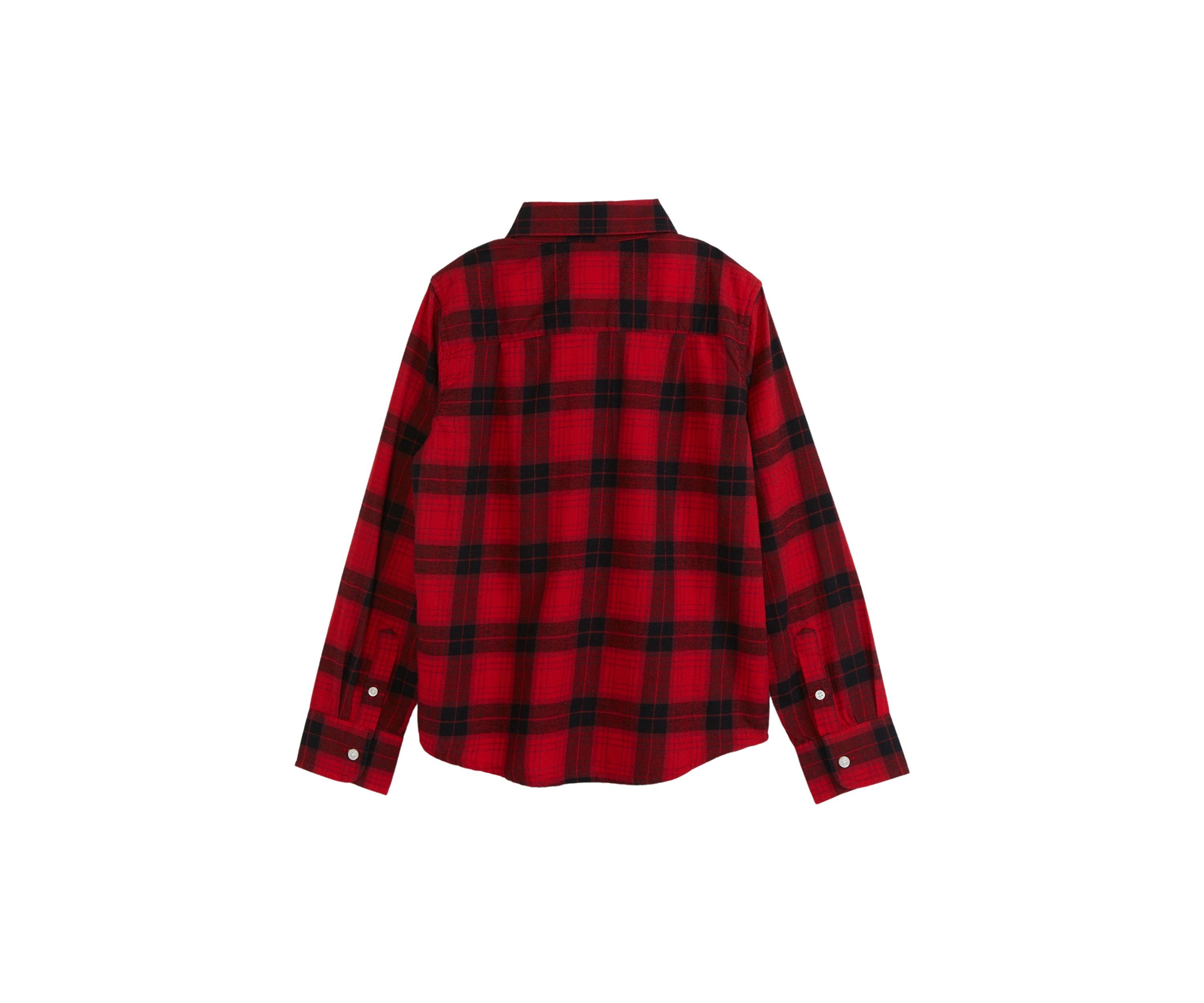 Boys 4-7 Twill Button Down Shirt