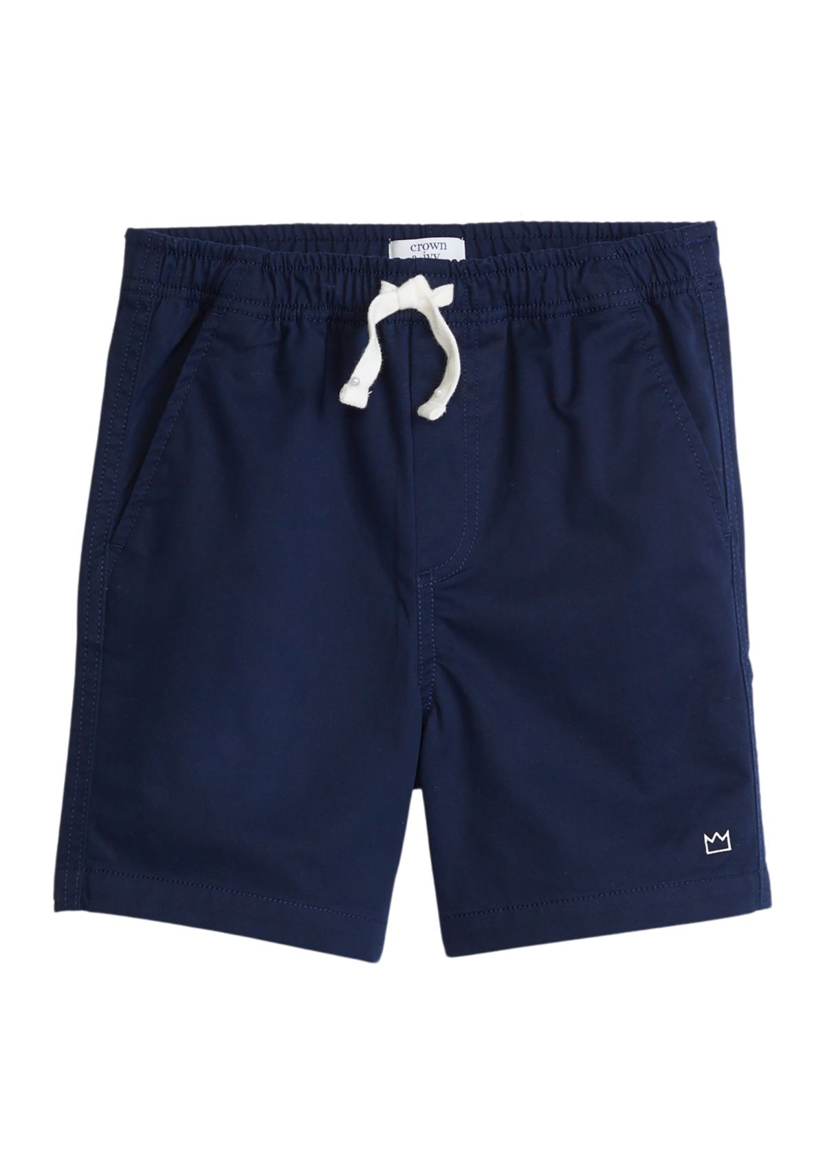 Boys 4-7 Solid Deck Shorts