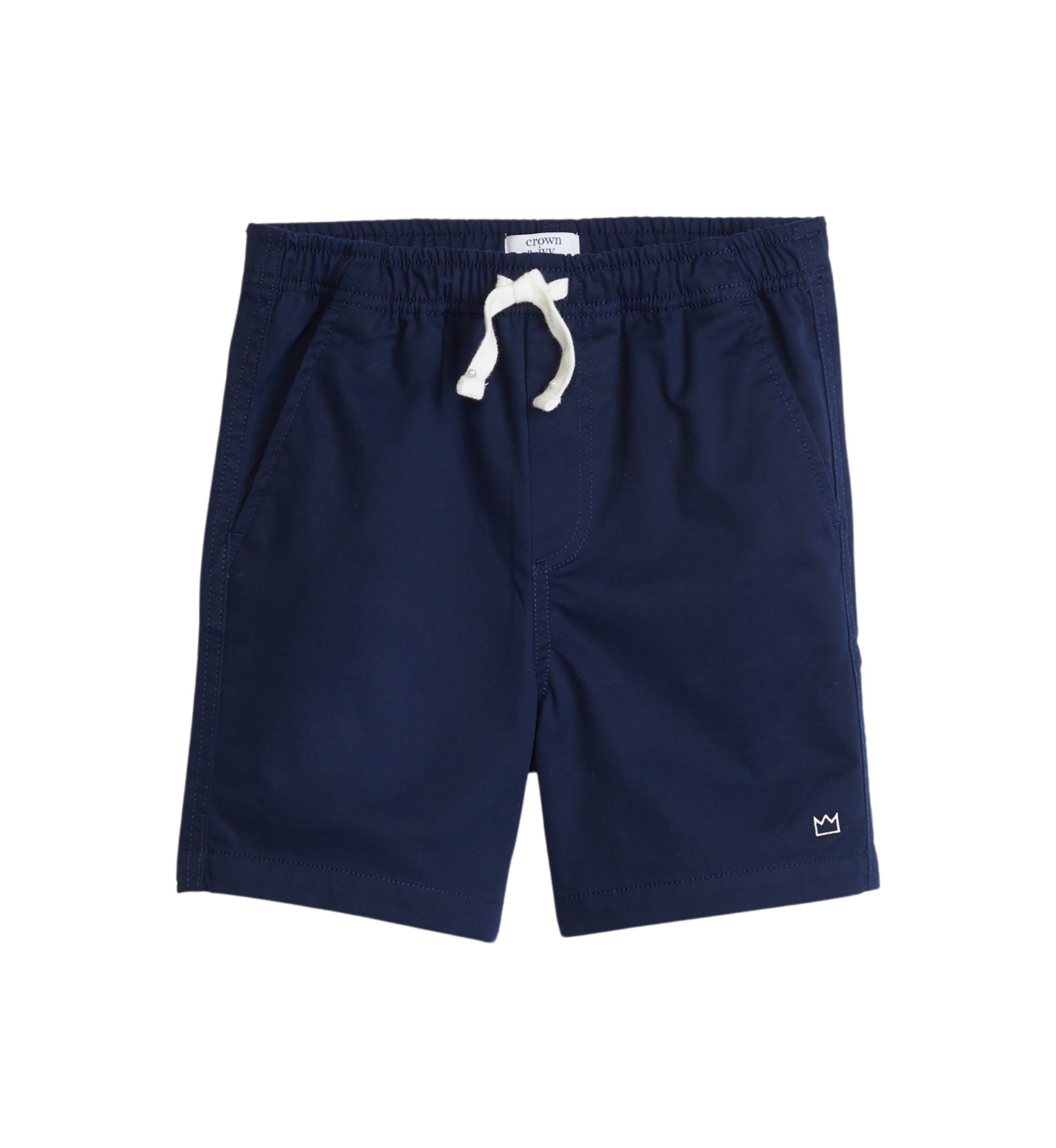 Boys 4-7 Solid Deck Shorts