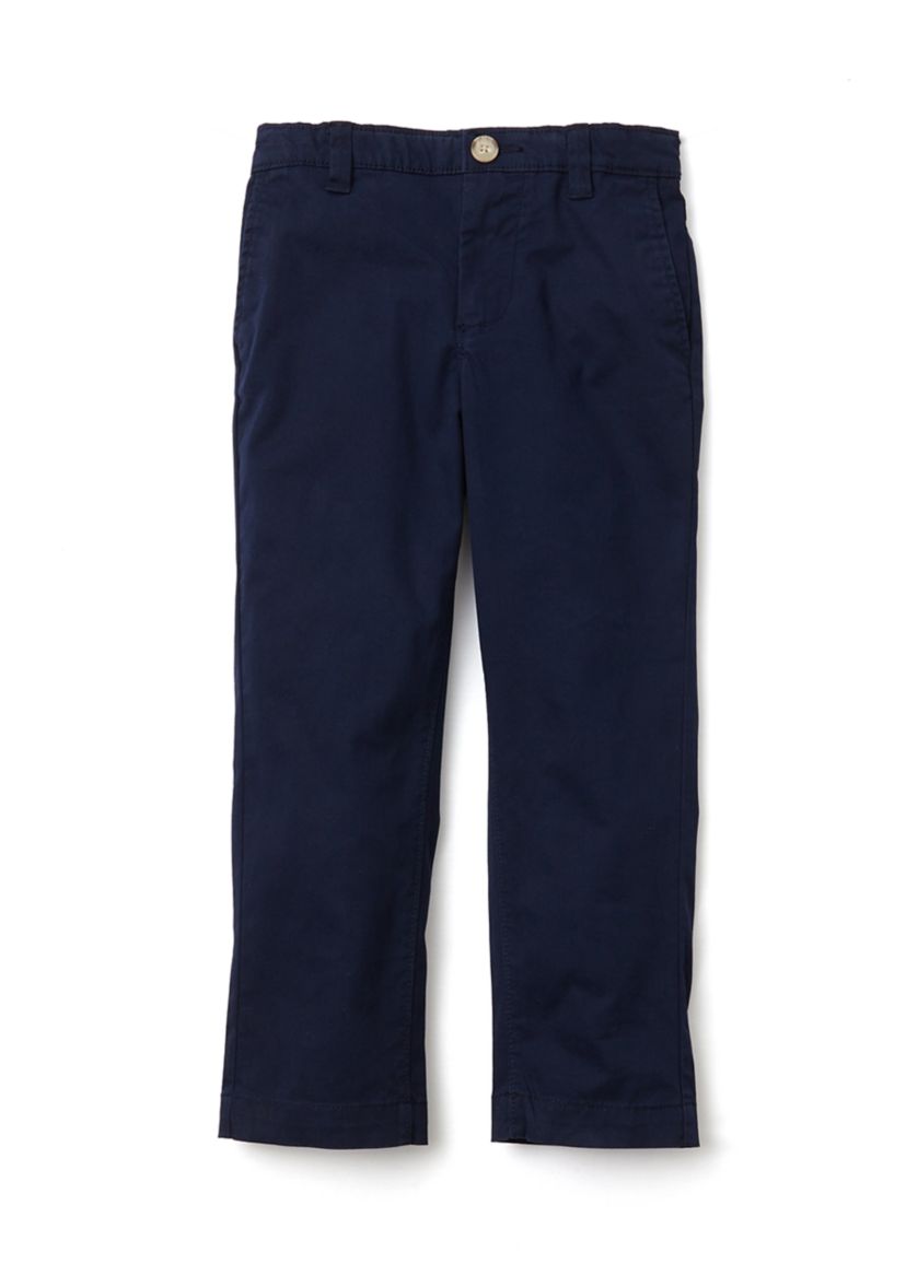 Boys 4-7 Twill Solid Pants