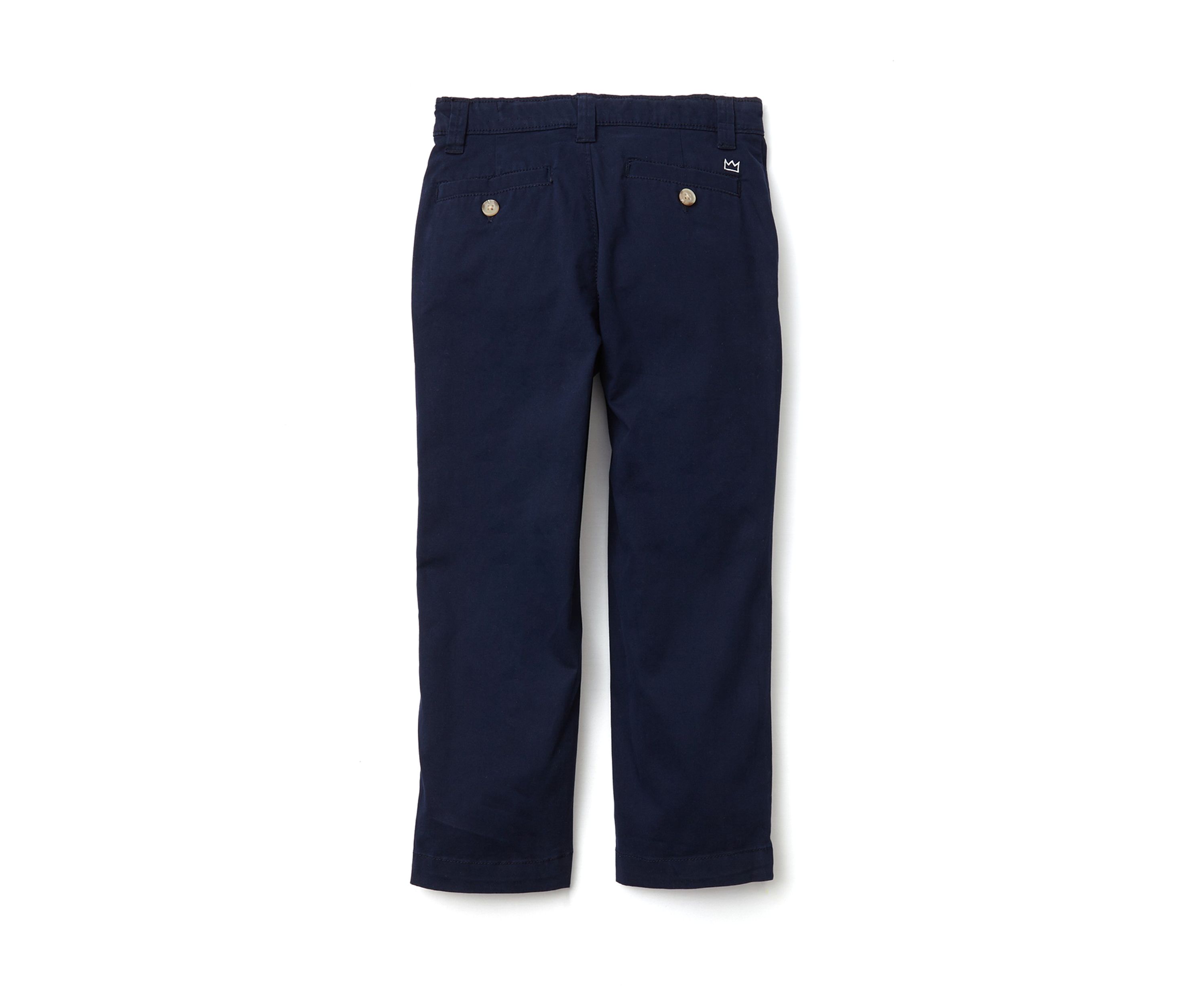 Boys 4-7 Twill Solid Pants