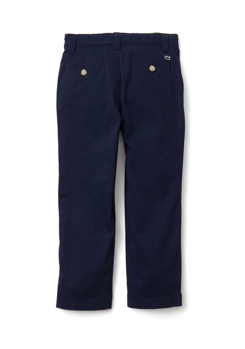 Boys 4-7 Twill Solid Pants