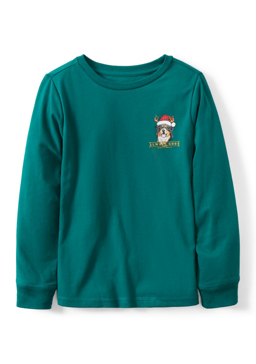 Boys 4-7 Long Sleeve Graphic T-Shirt