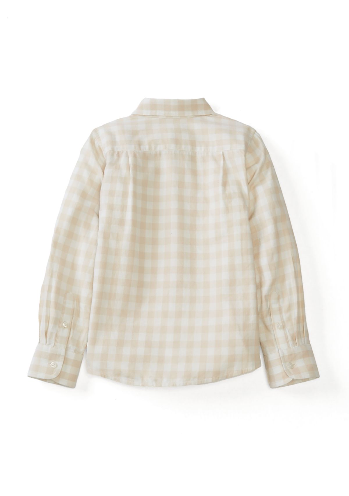 Boys 4-7 Twill Button Down Shirt