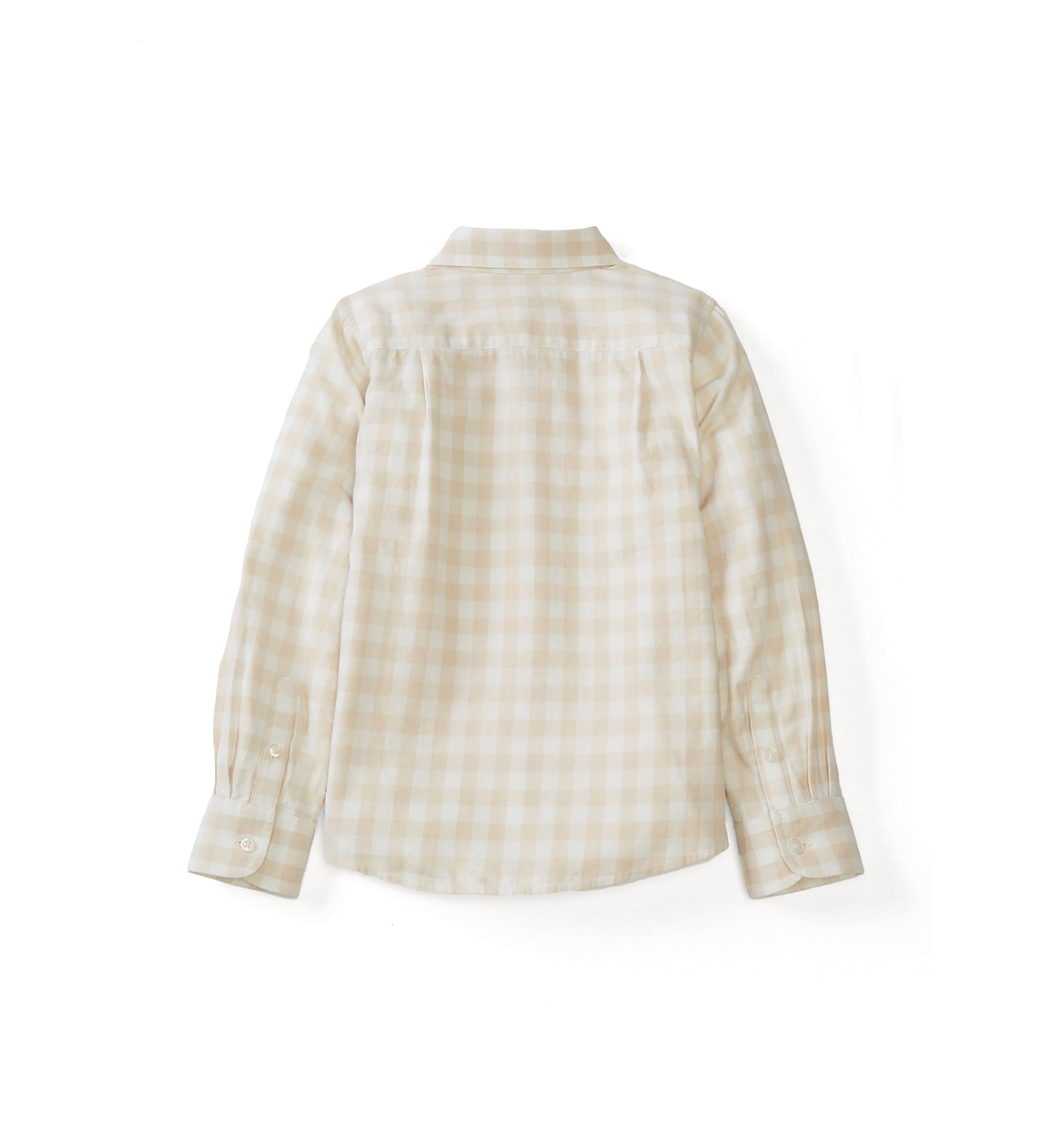 Boys 4-7 Twill Button Down Shirt