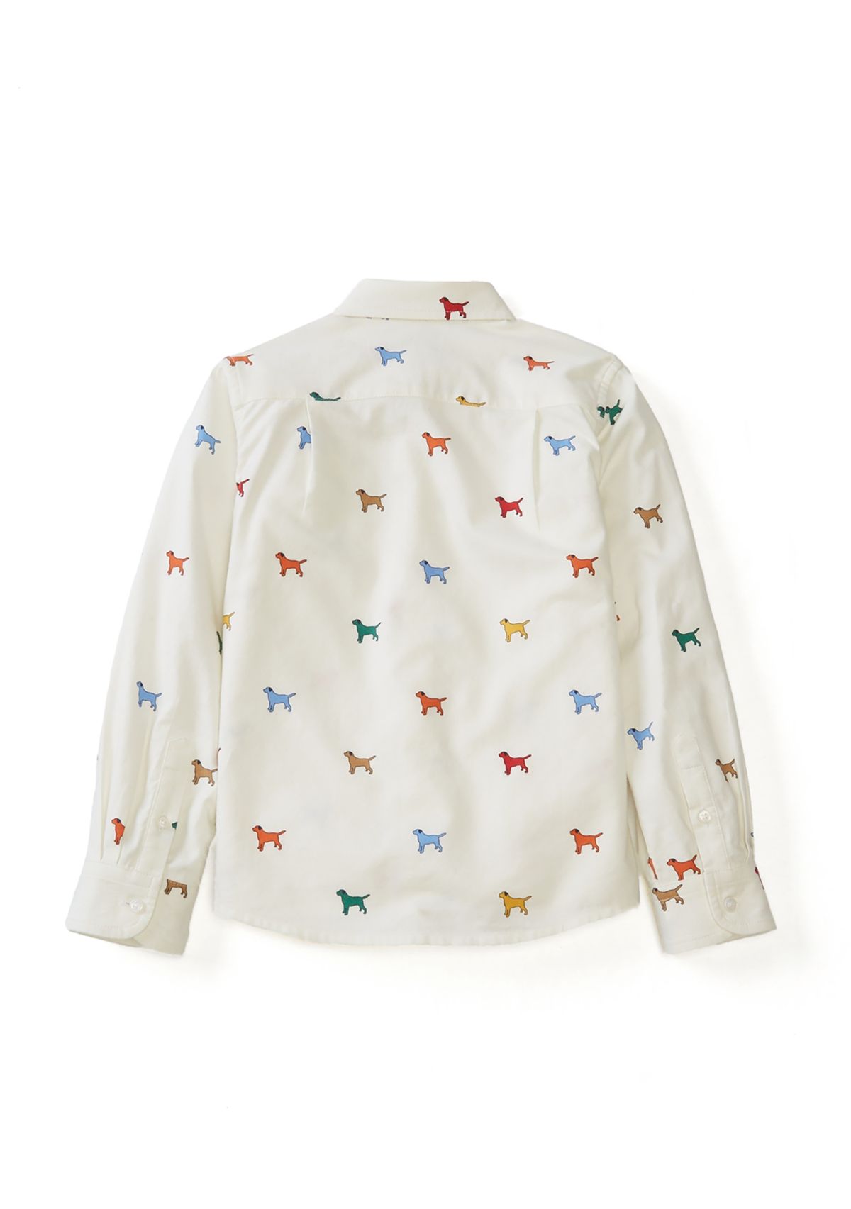 Boys 4-7 Printed Twill Shirt