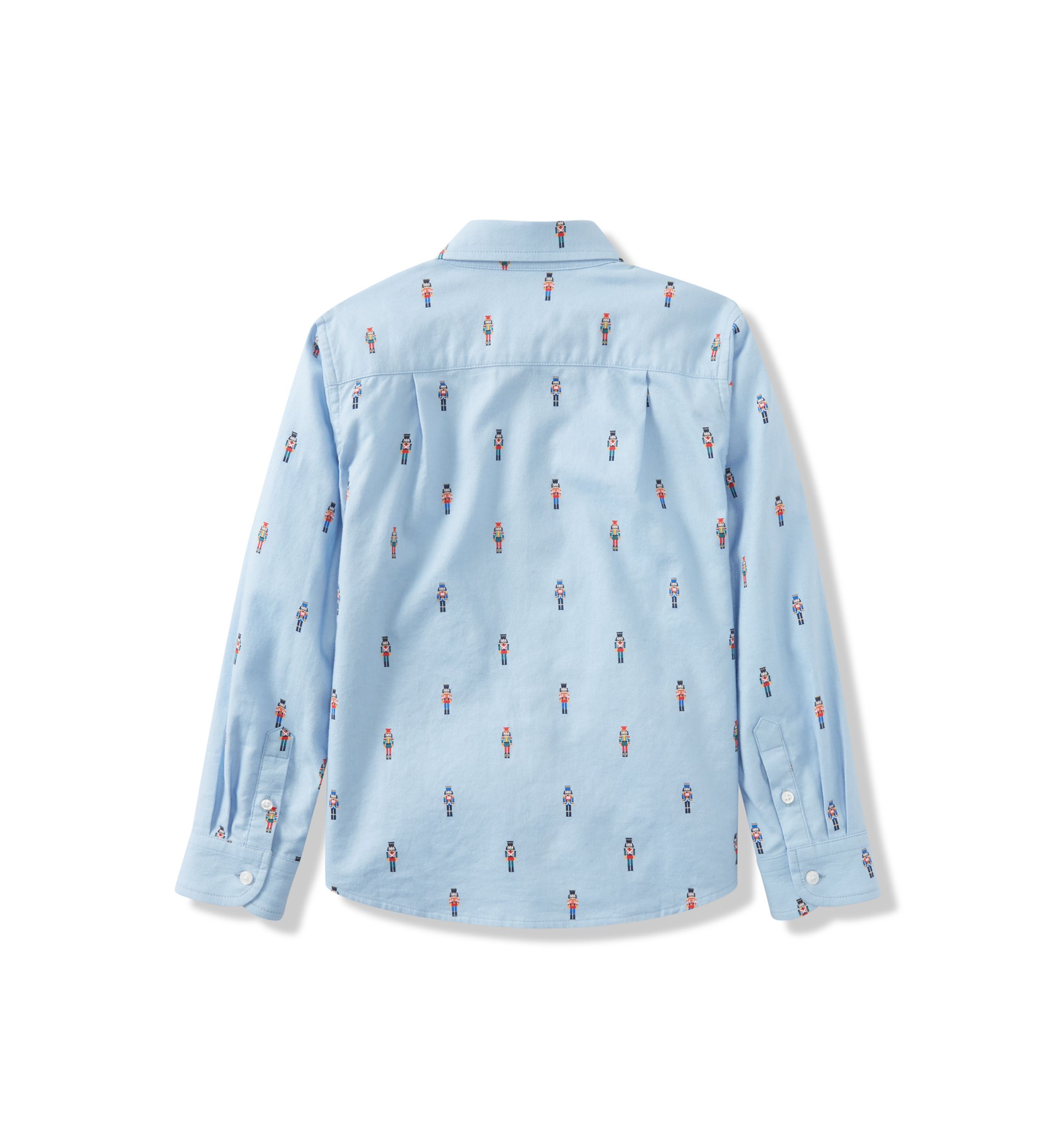 Boys 4-7 Printed Twill Button Down