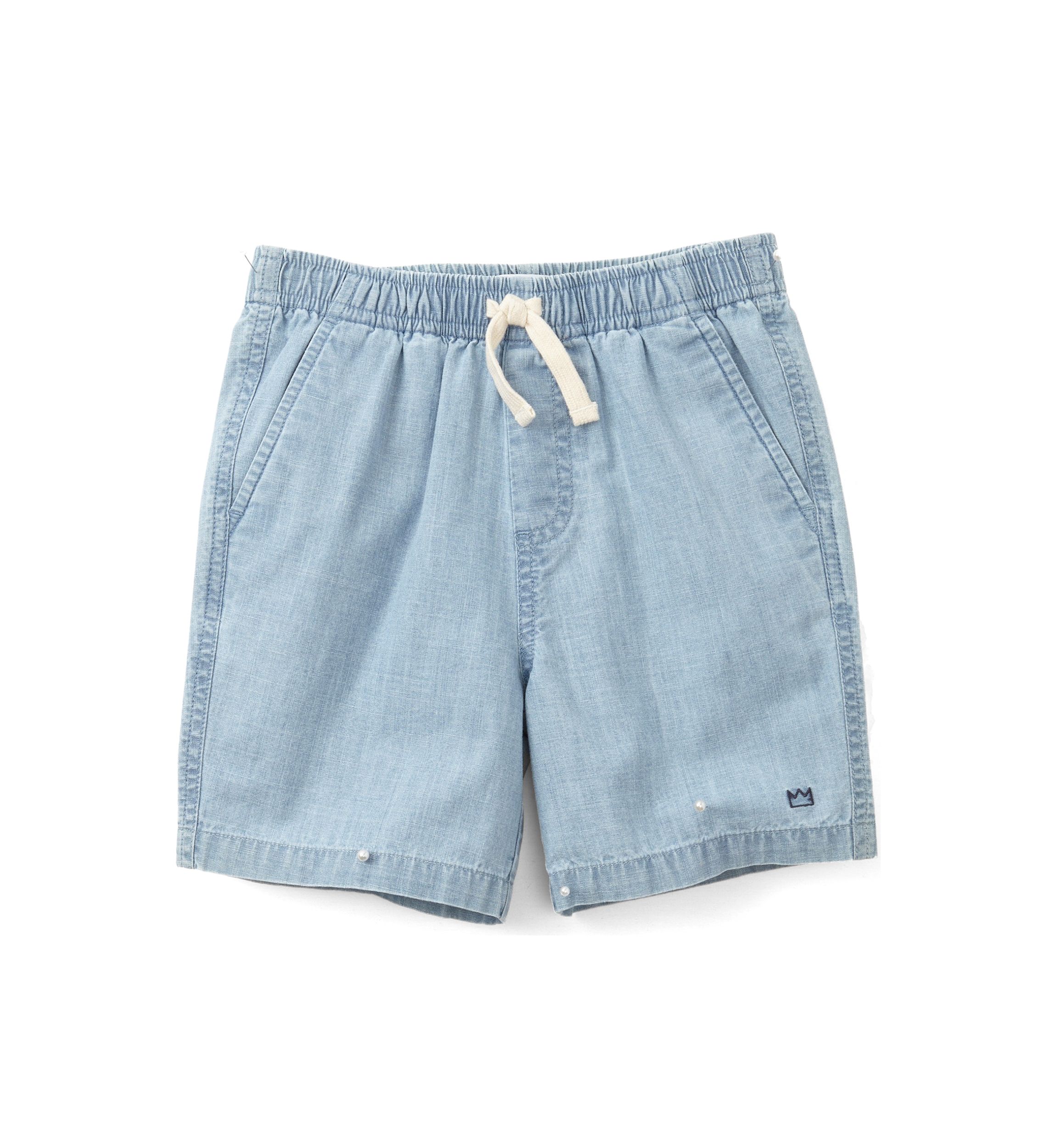 Boys 4-7 Chambray Deck Shorts