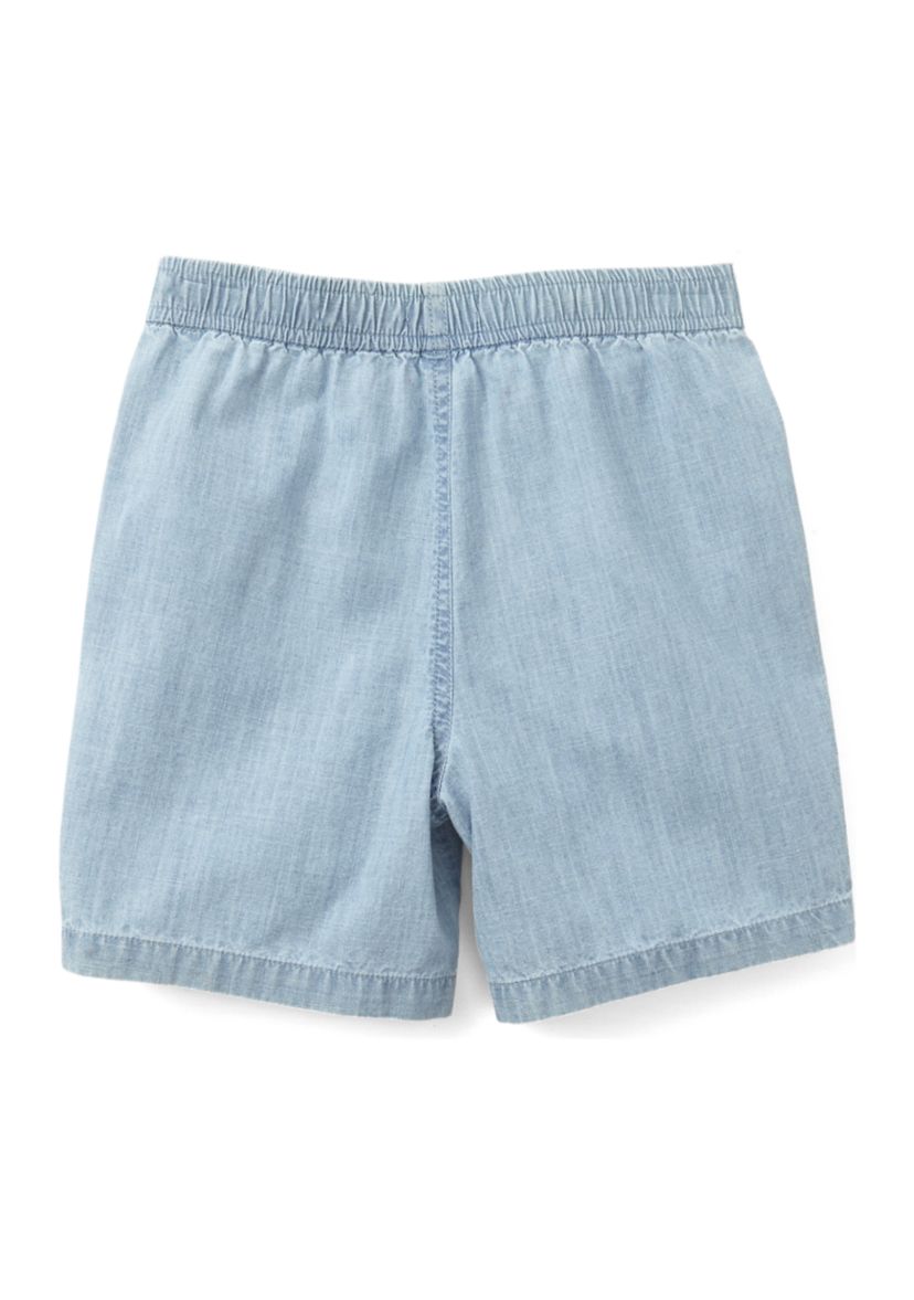 Boys 4-7 Chambray Deck Shorts