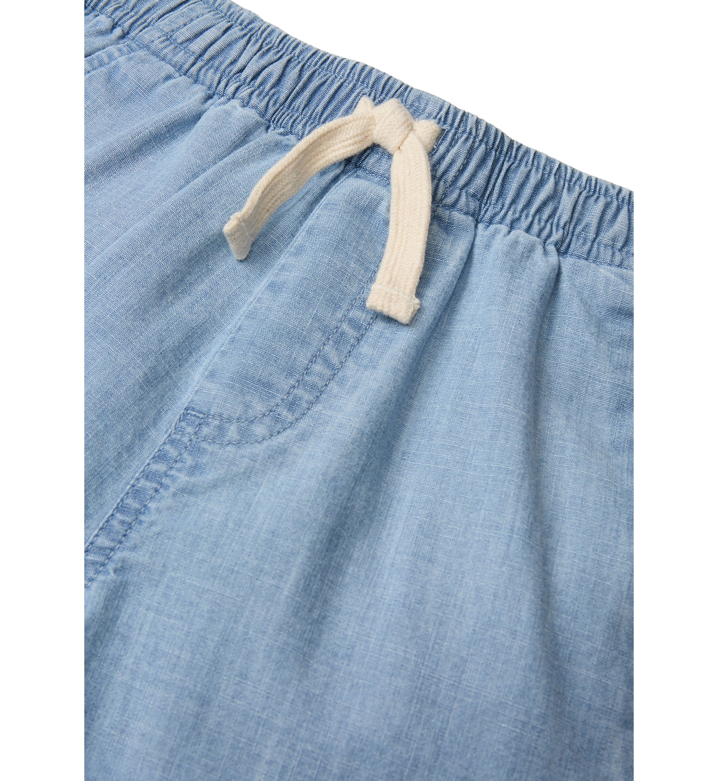 Boys 4-7 Chambray Deck Shorts