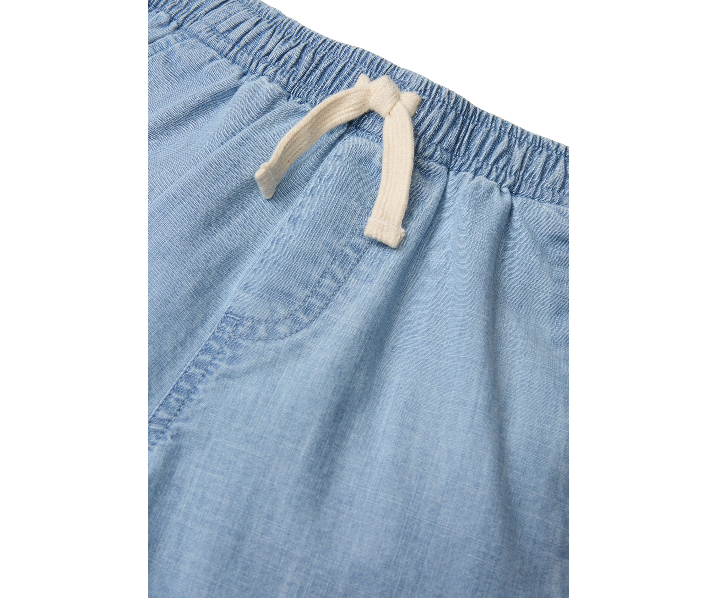Boys 4-7 Chambray Deck Shorts