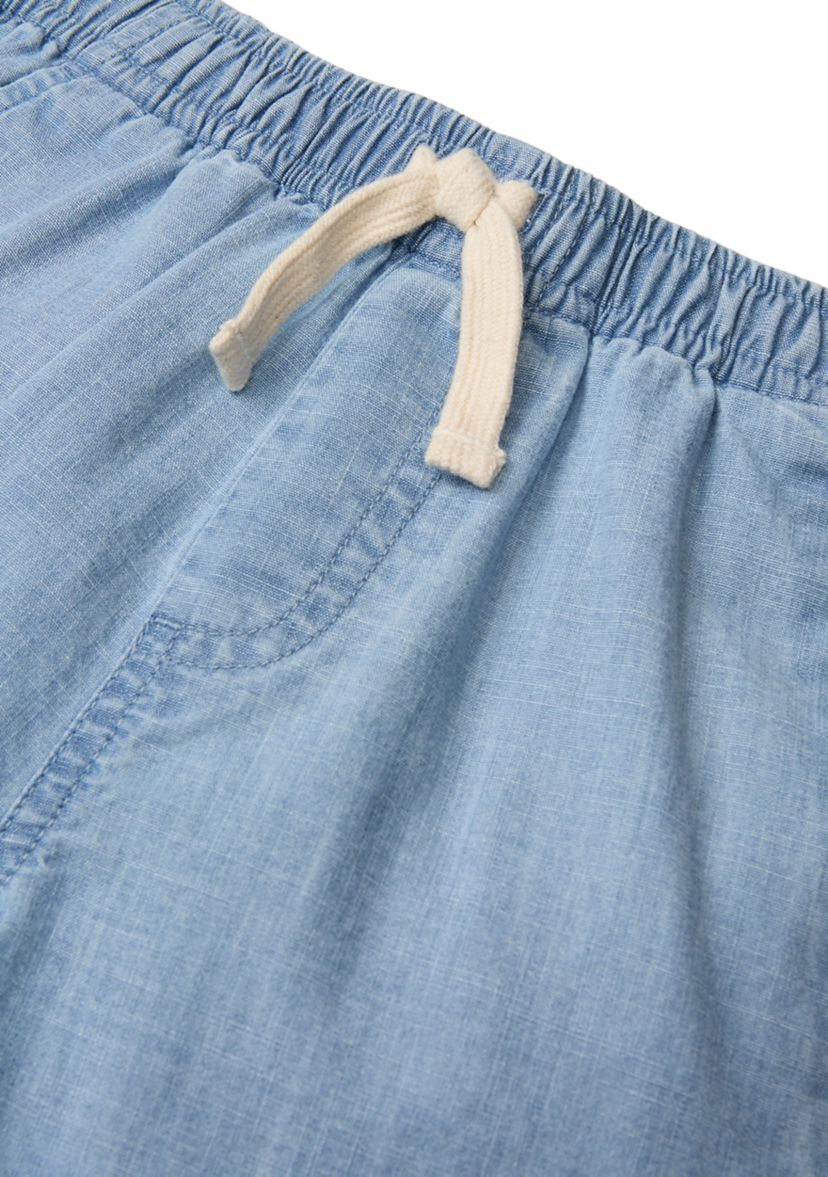 Boys 4-7 Chambray Deck Shorts