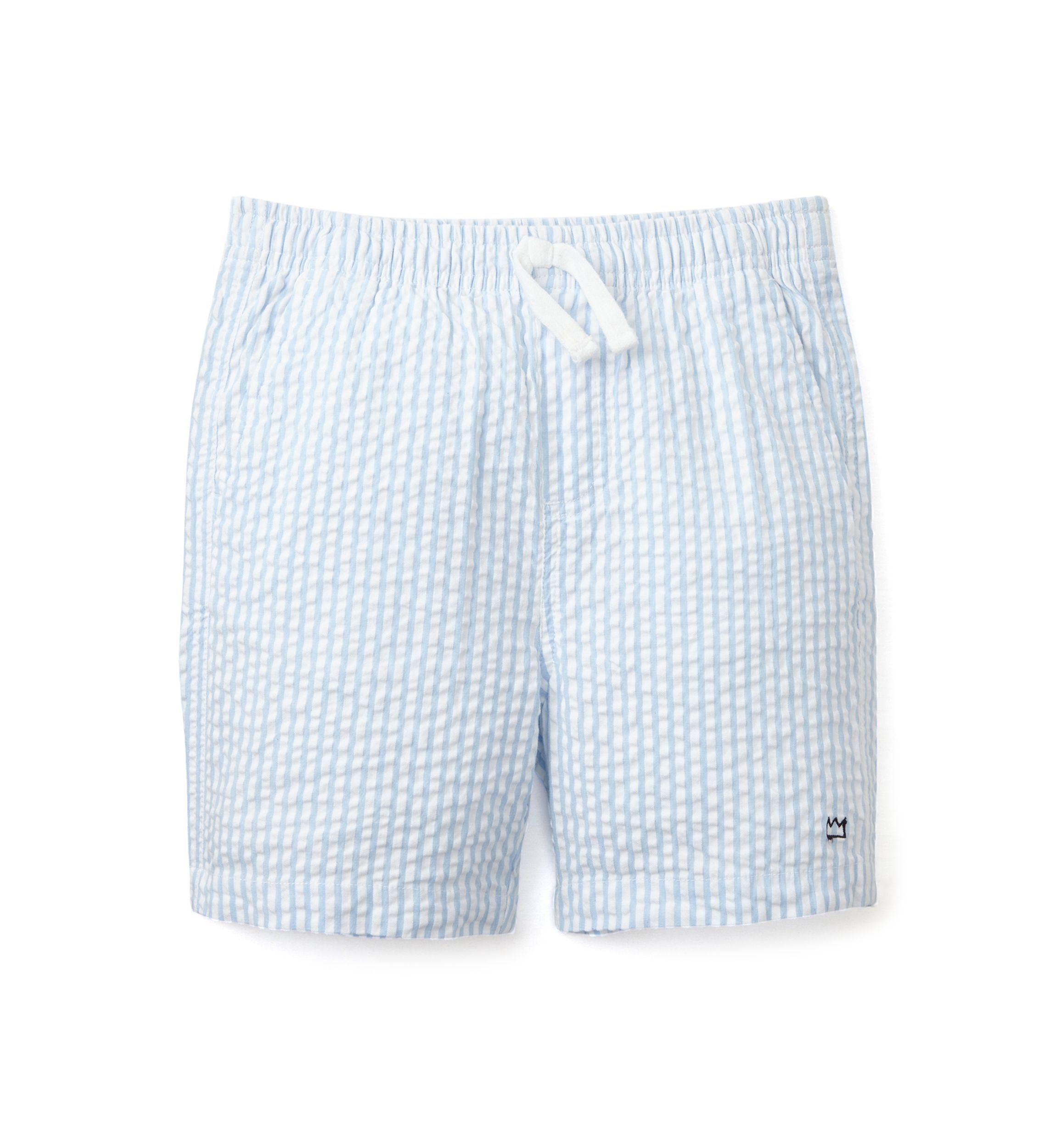 Boys 4-7 Seersucker Deck Shorts 
