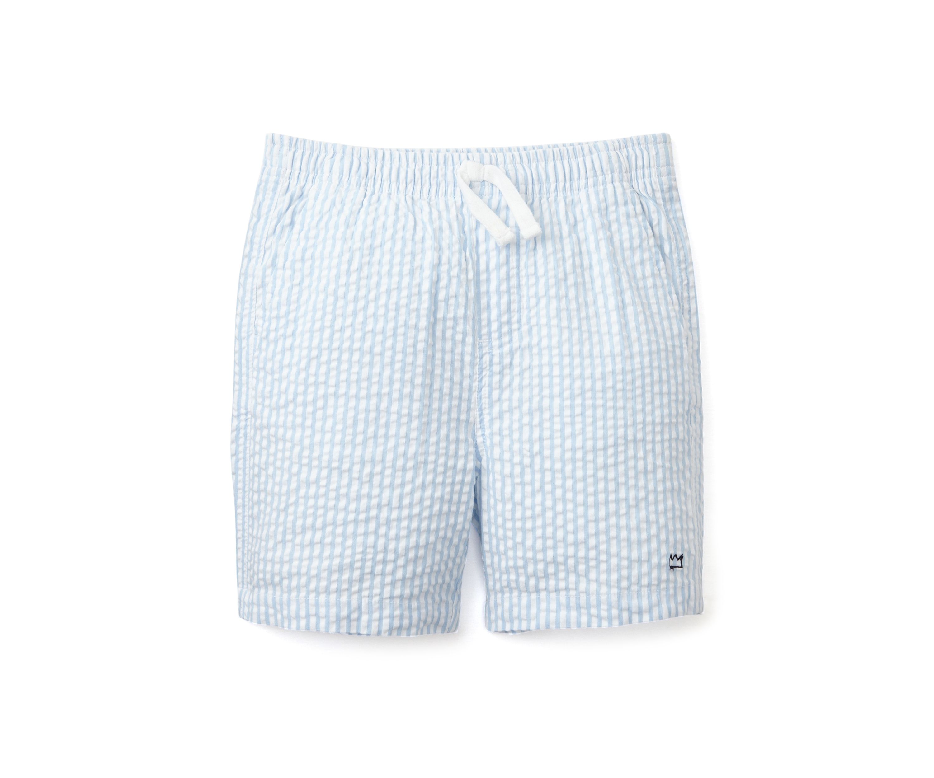 Boys 4-7 Seersucker Deck Shorts 