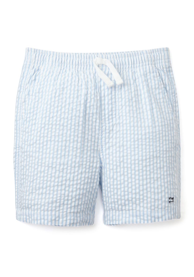 Boys 4-7 Seersucker Deck Shorts 