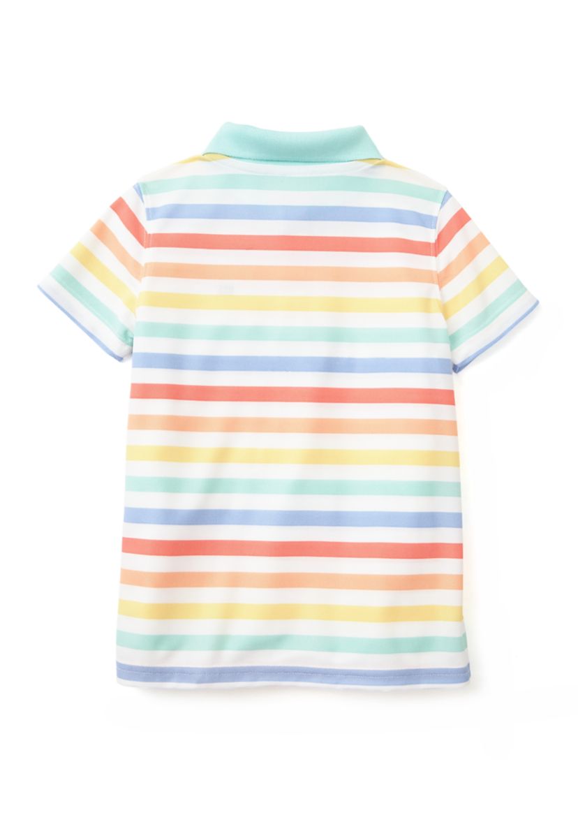 Boys 4-7 Stripe Performance Polo Shirt
