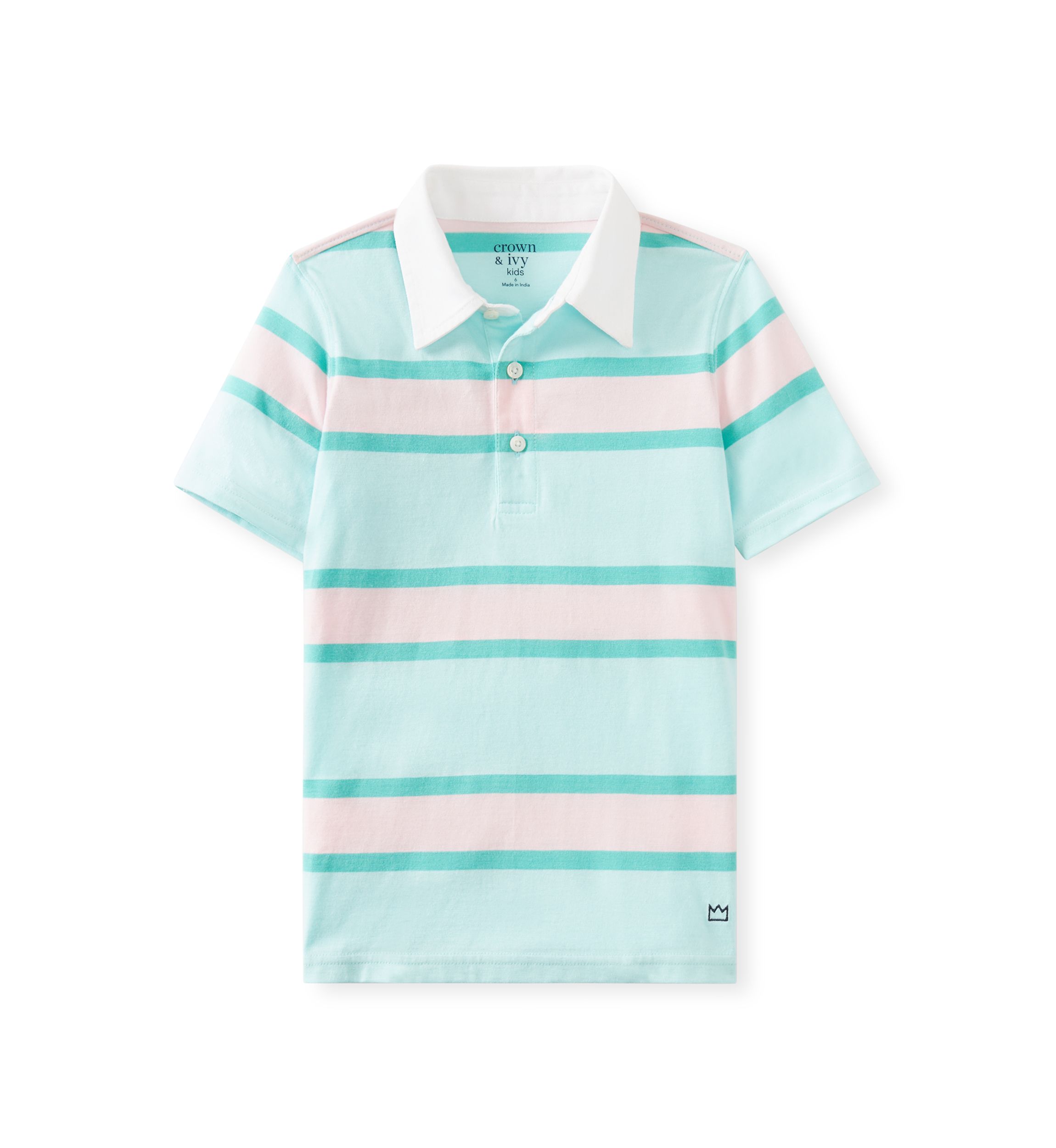 Boys 4-7 Short Sleeve Rugby Shirt