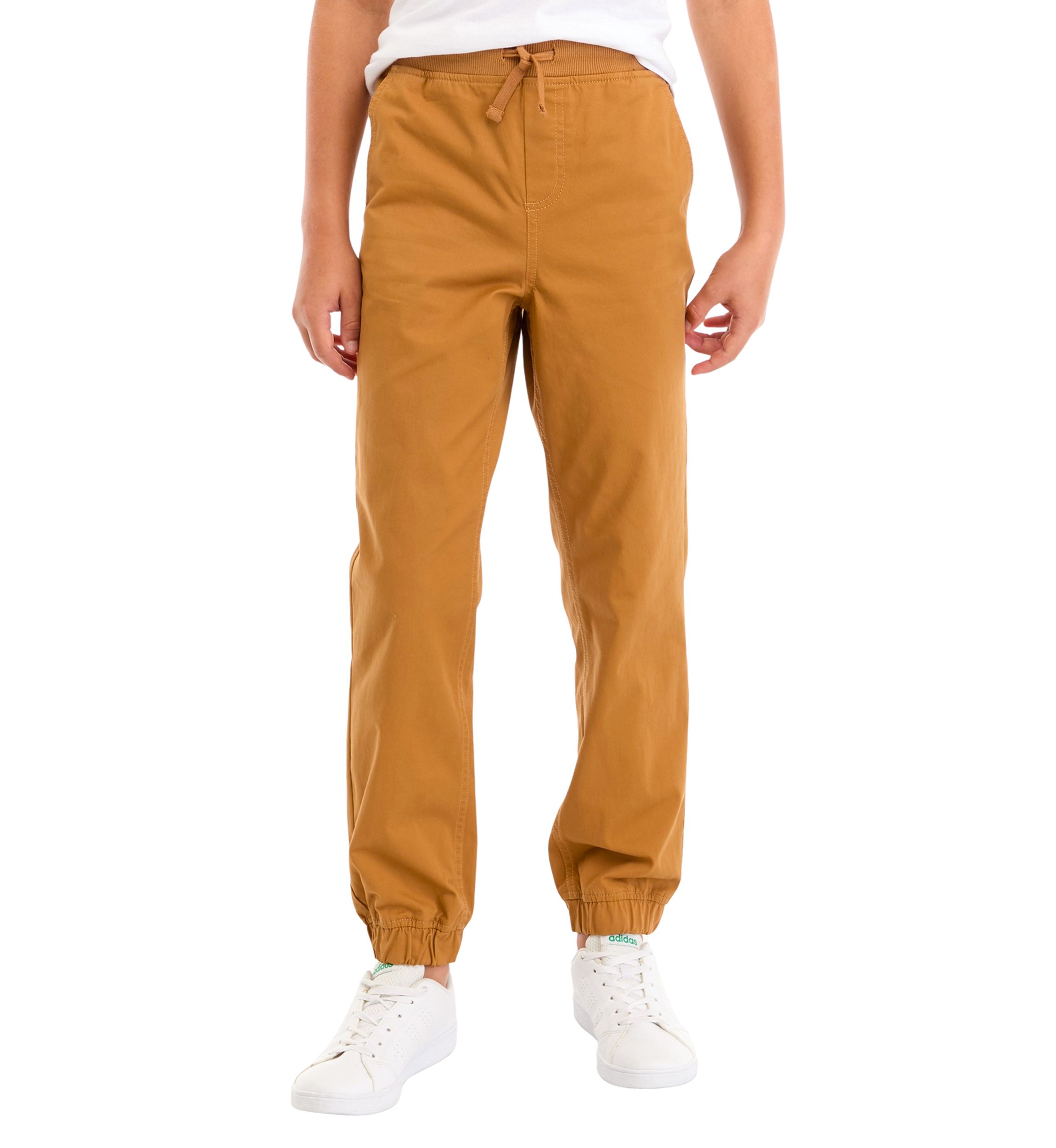 Boys 8-20 Husky Twill Jogger Pants