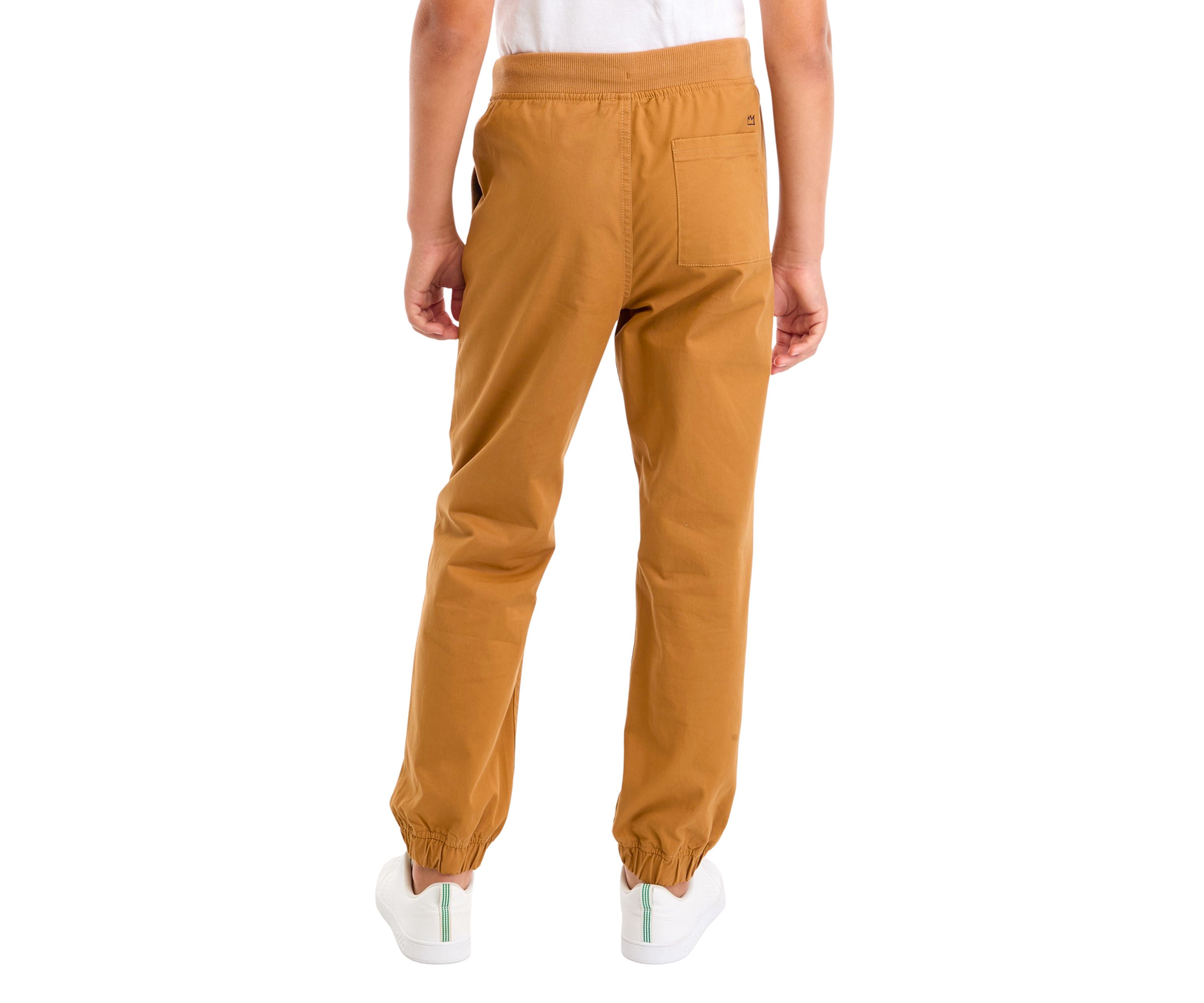 Boys 8-20 Husky Twill Jogger Pants