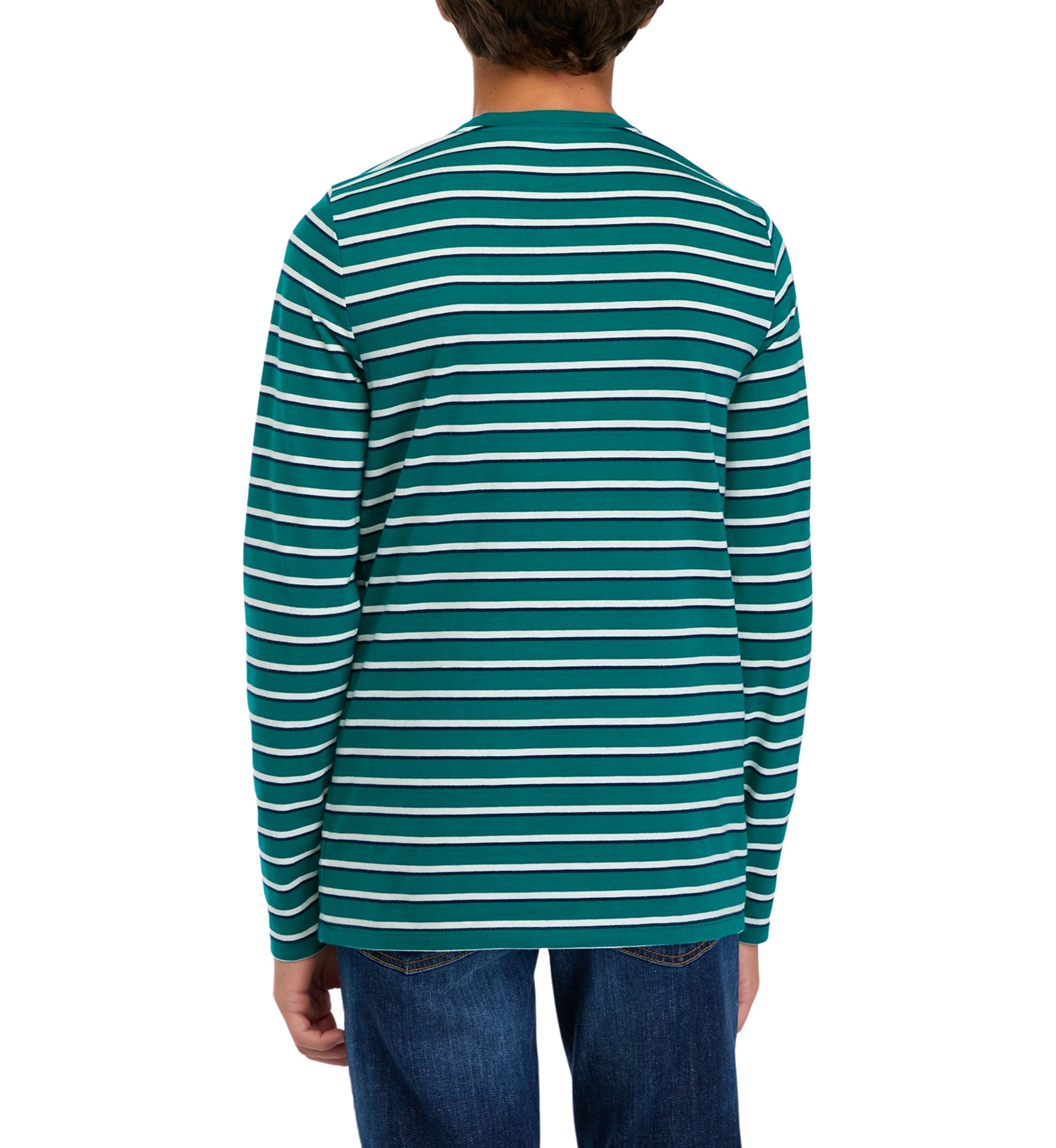 Boys 8-20 Striped Crew Neck T-Shirt