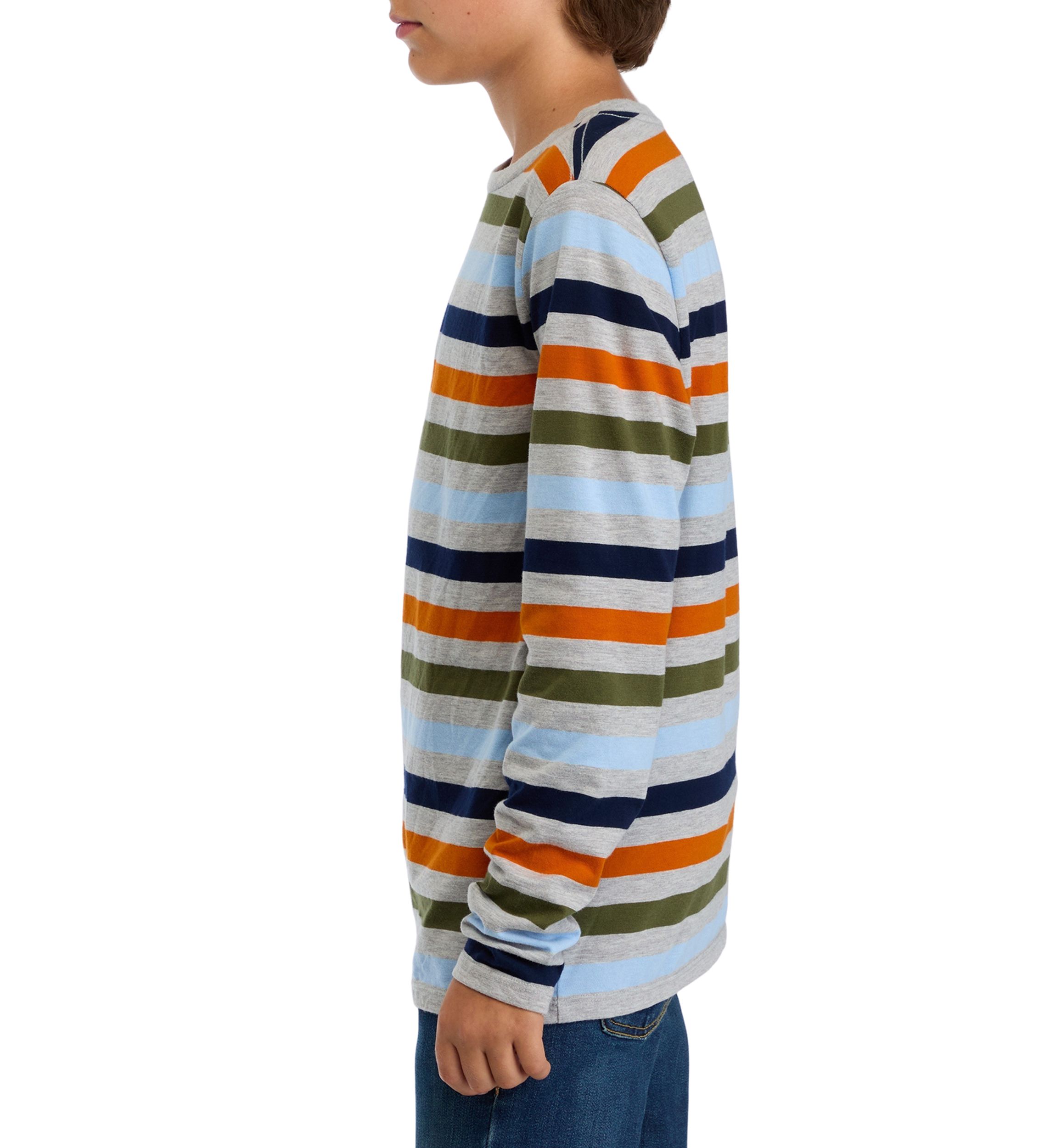 Boys 8-20 Striped Crew Neck T-Shirt 
