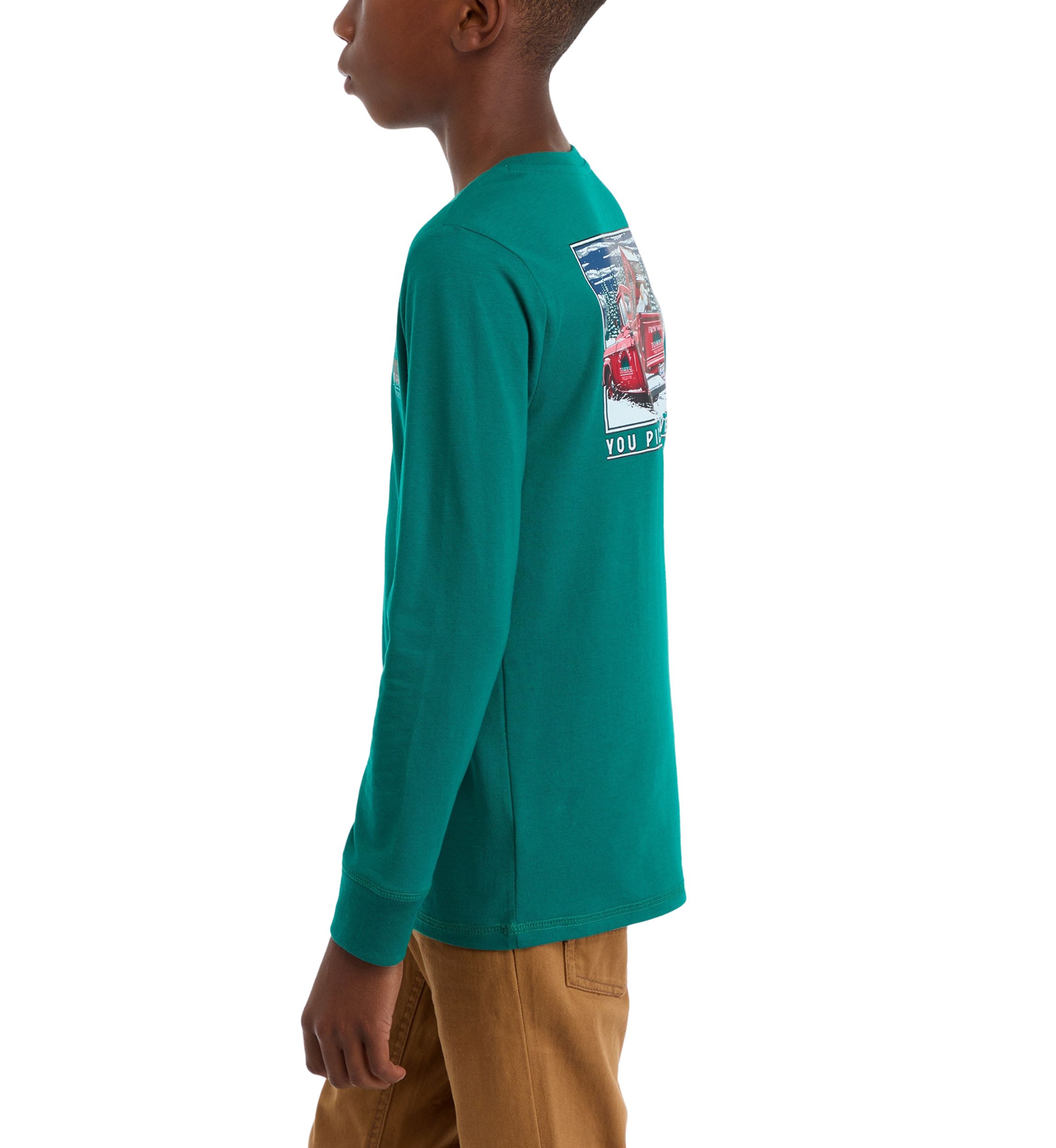 Boys 8-20 Long Sleeve Graphic T-Shirt