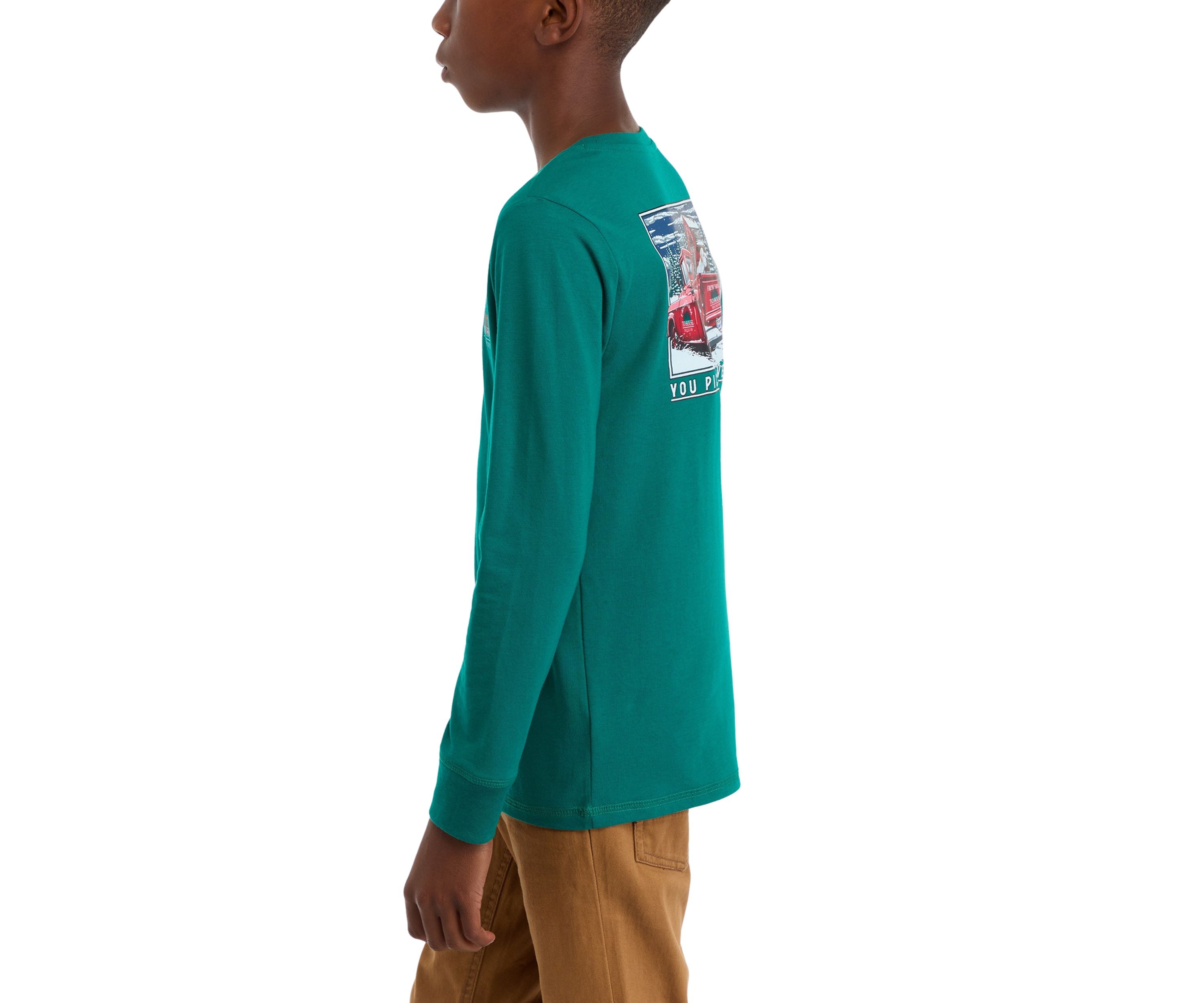 Boys 8-20 Long Sleeve Graphic T-Shirt