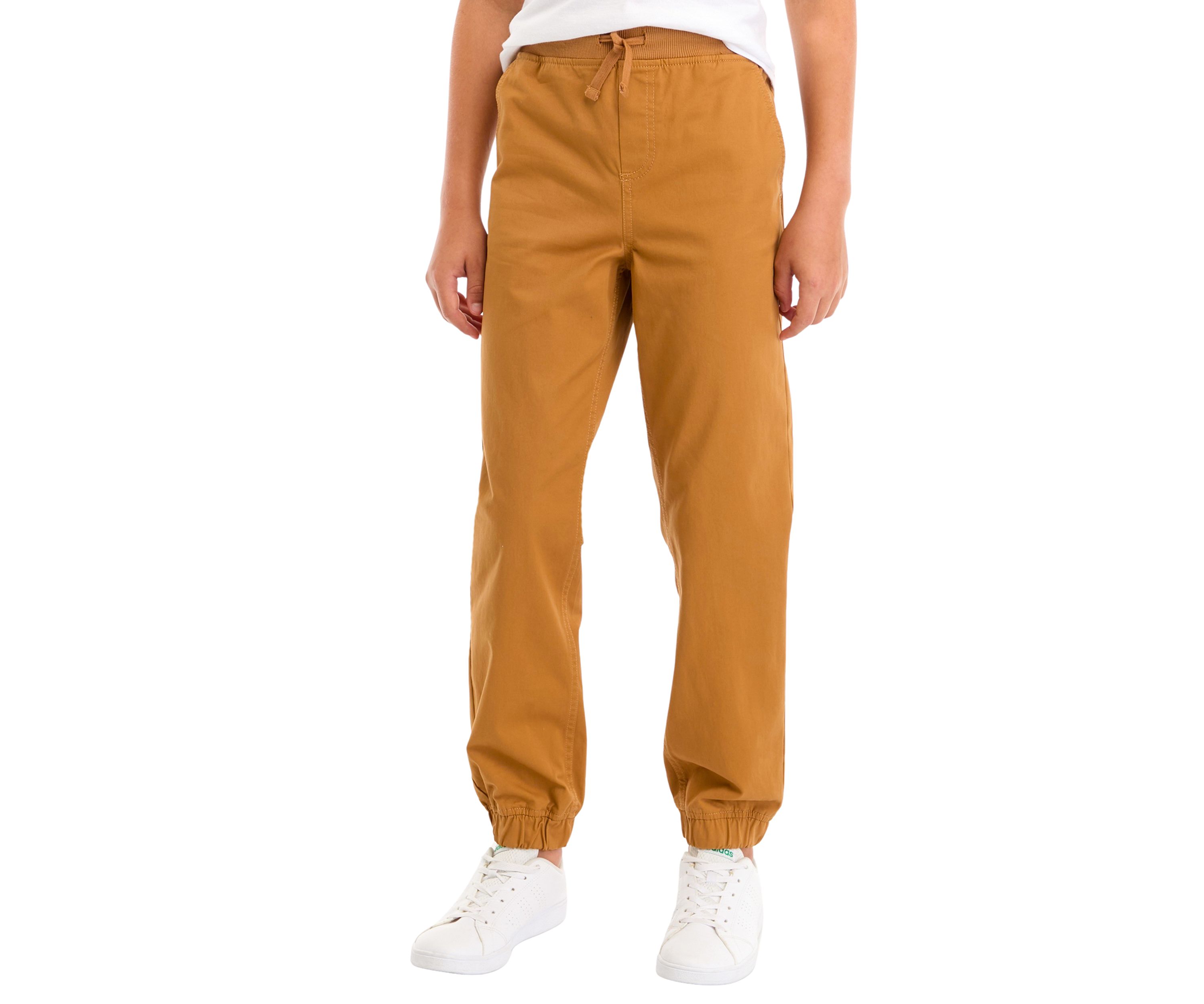 Boys 8-20 Cotton Twill Joggers
