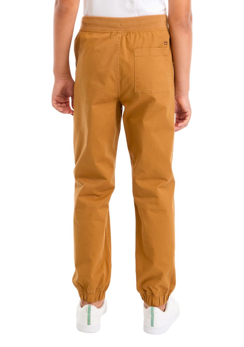 Boys 8-20 Cotton Twill Joggers