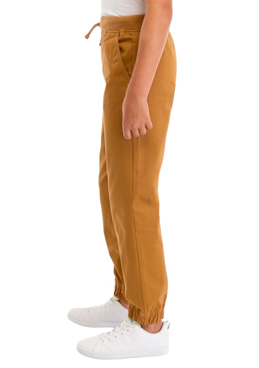 Boys 8-20 Cotton Twill Joggers