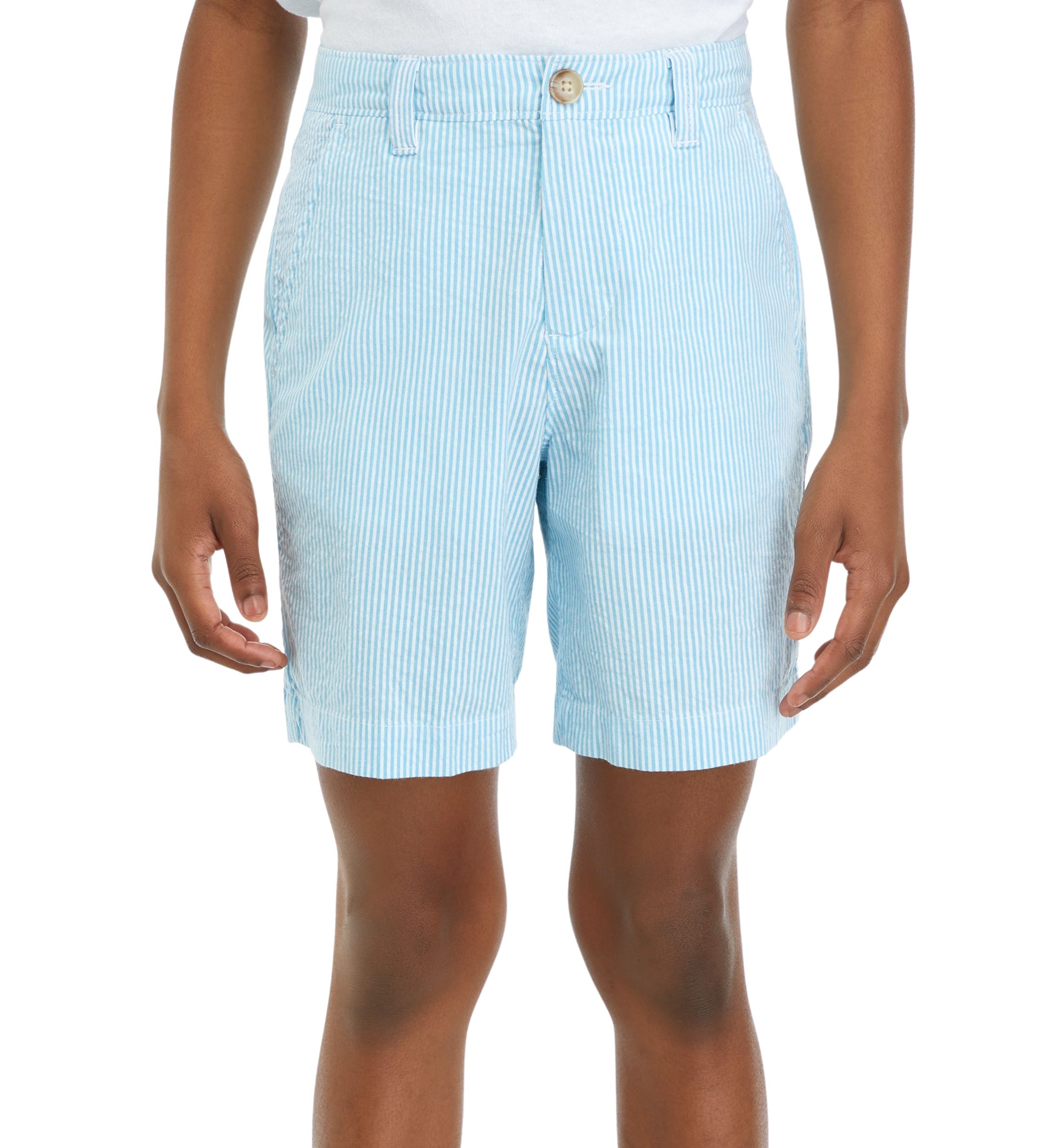 Boys 8-20 Striped Seersucker Shorts