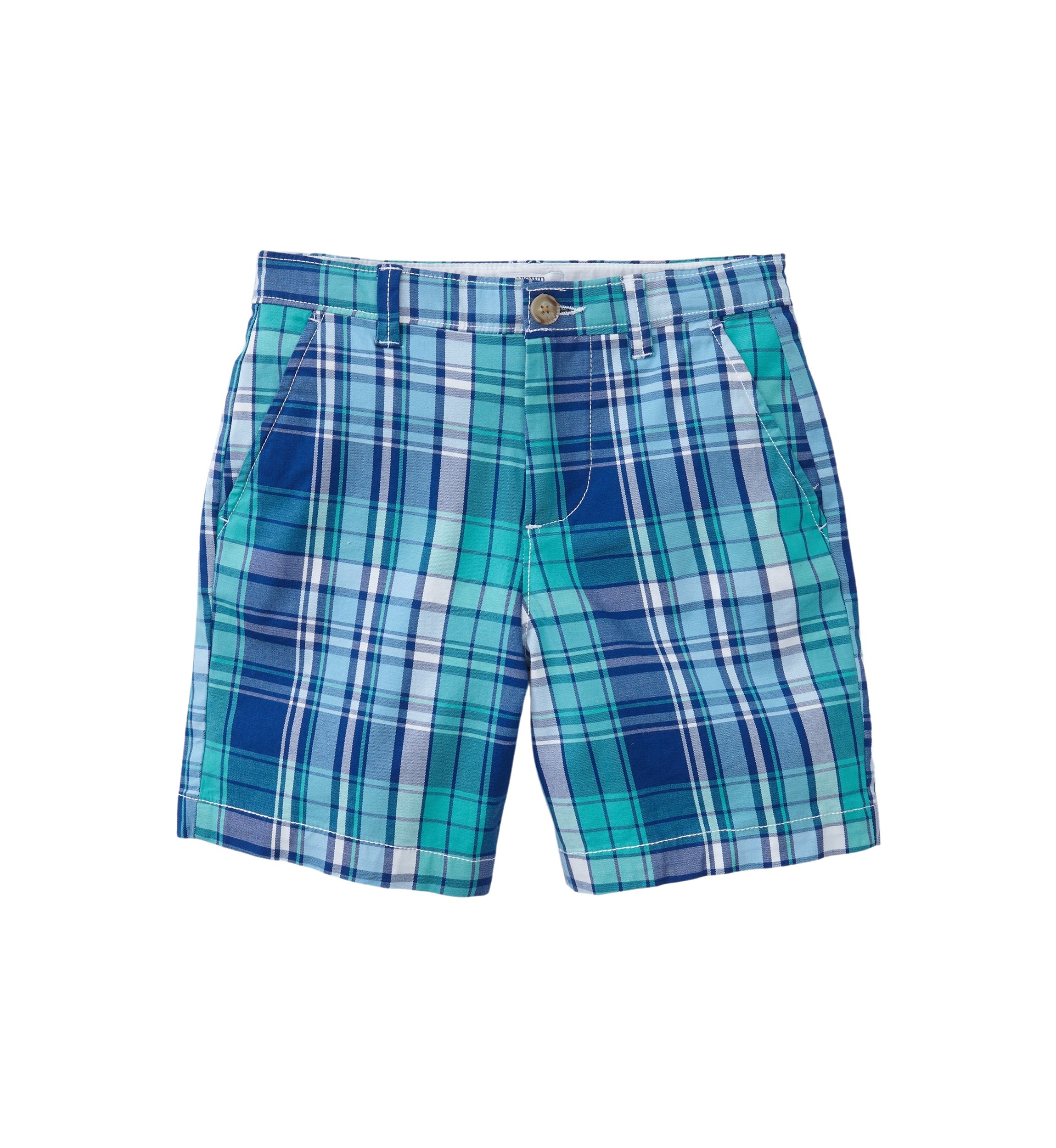 Boys 8-20 Twill Yarn Dyed Shorts
